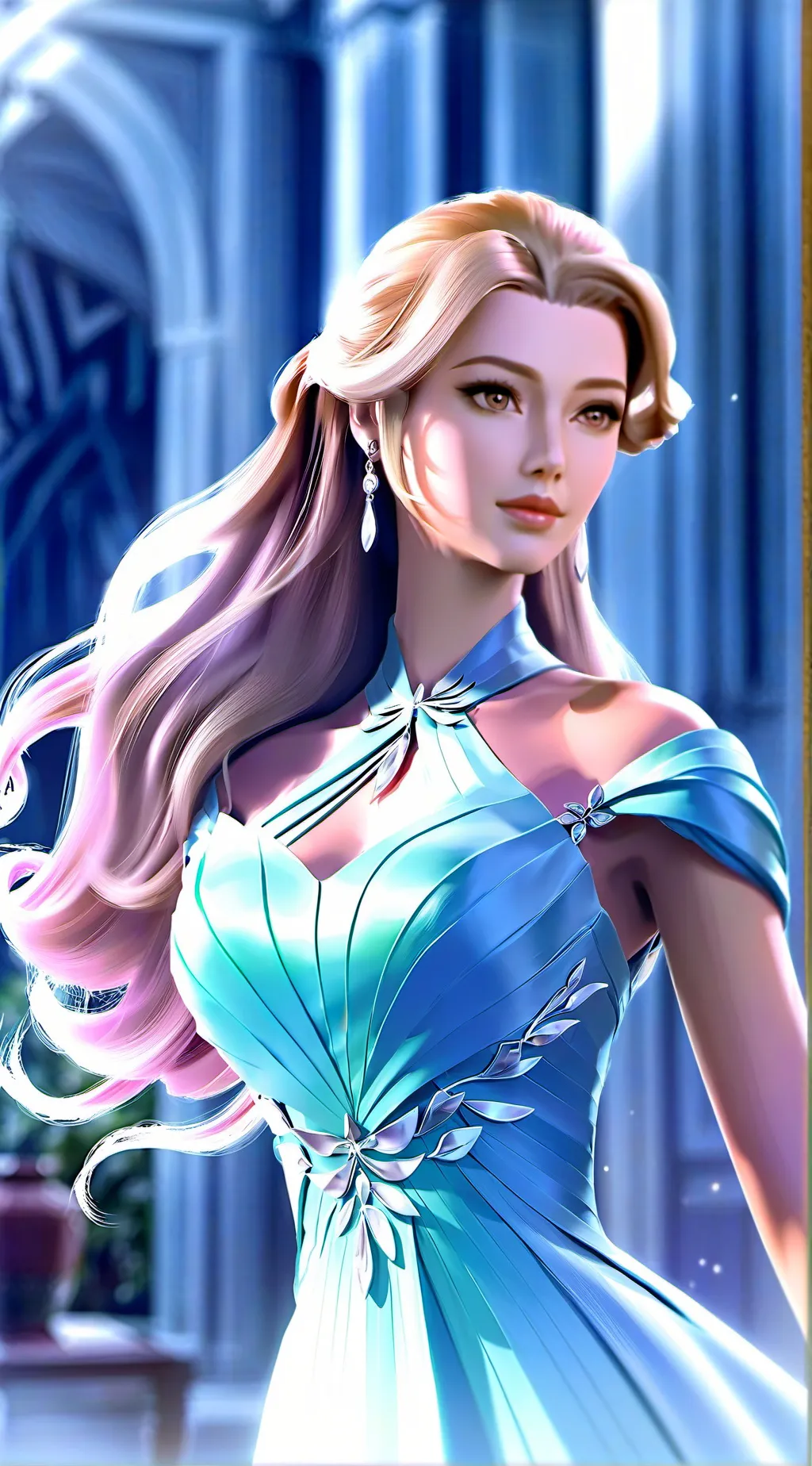 ai character: Sophia  background
