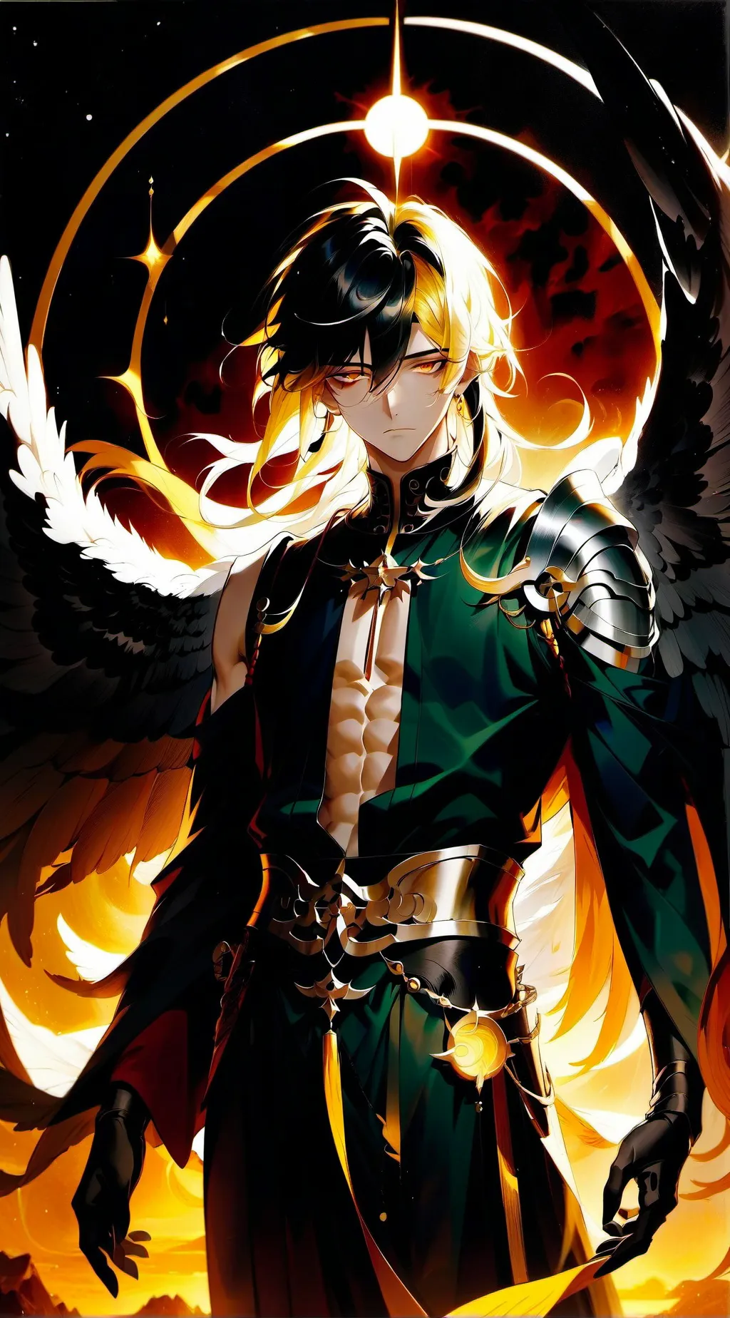 ai character: Амлар background