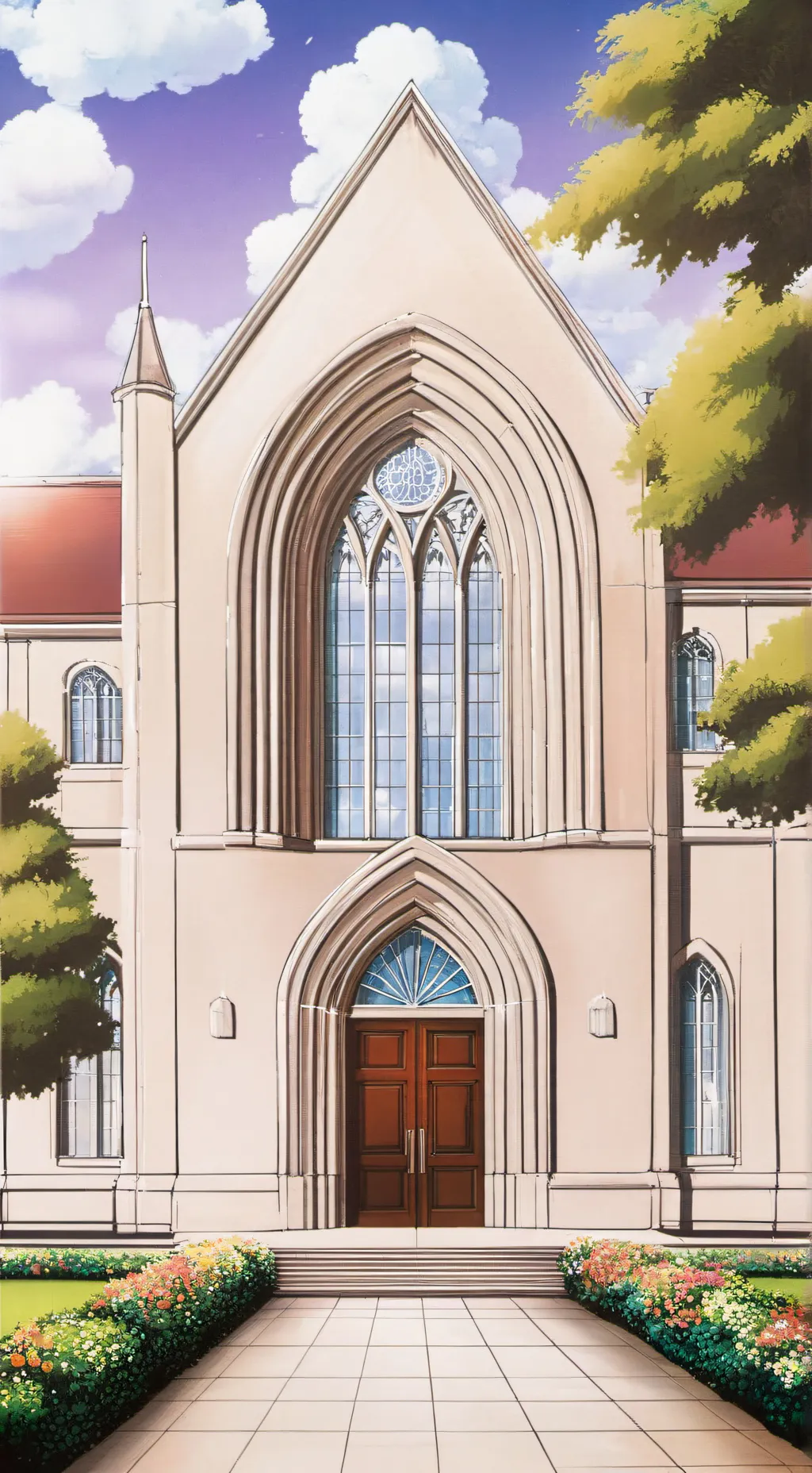 ai character: sekolah sejahtera background