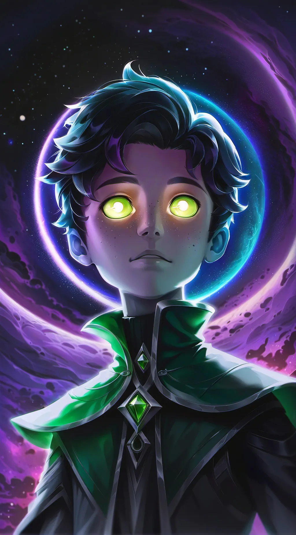 ai character: powerless background