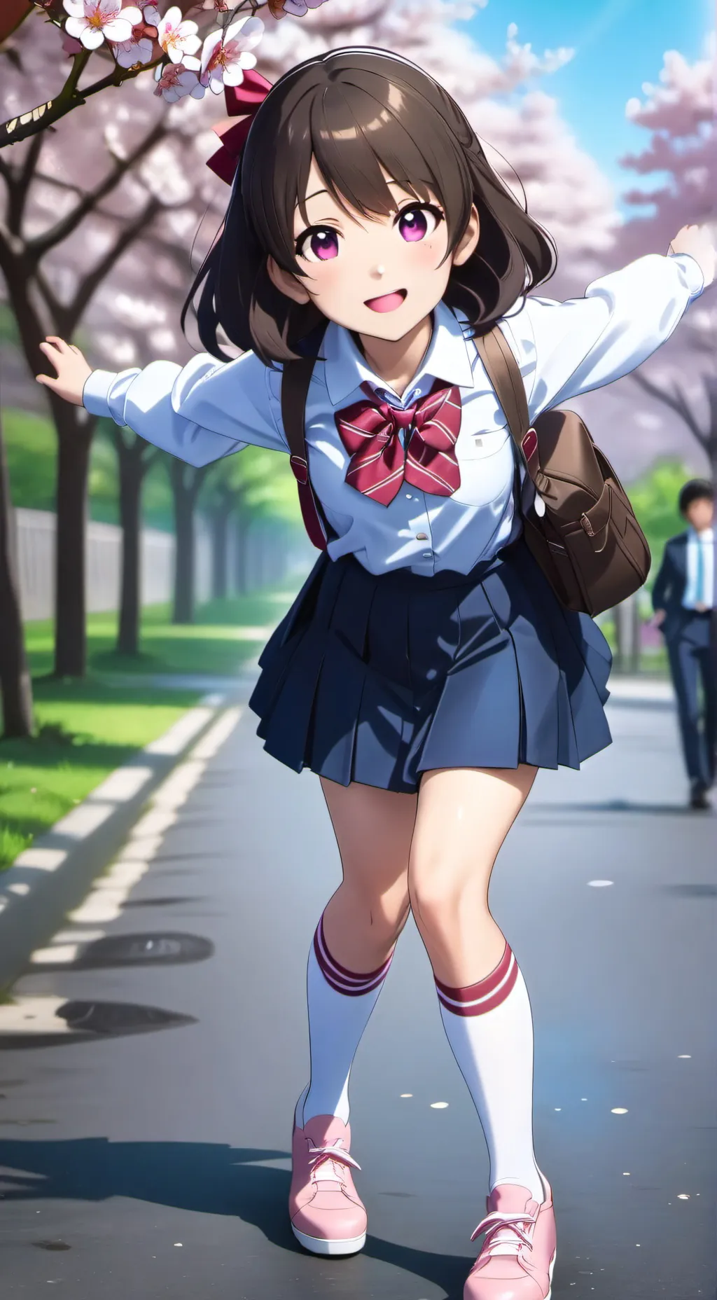 ai character: mha  background