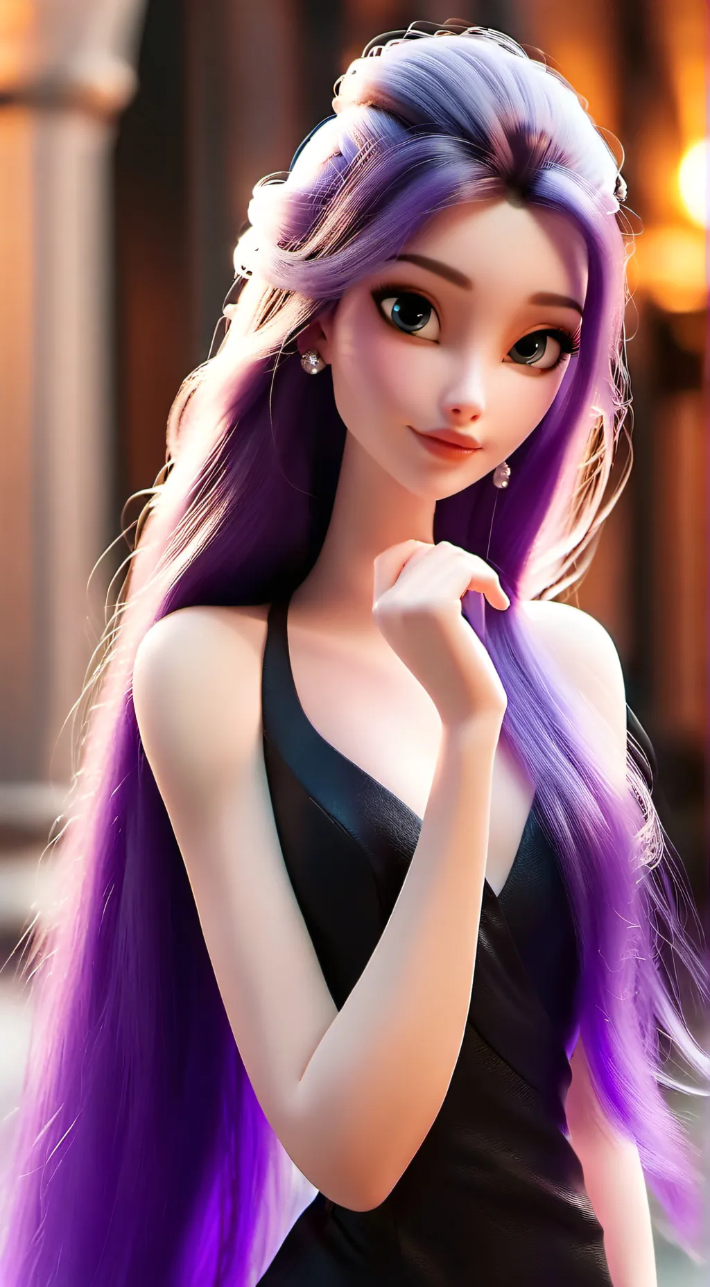 ai character: Athena Vanderhill  background