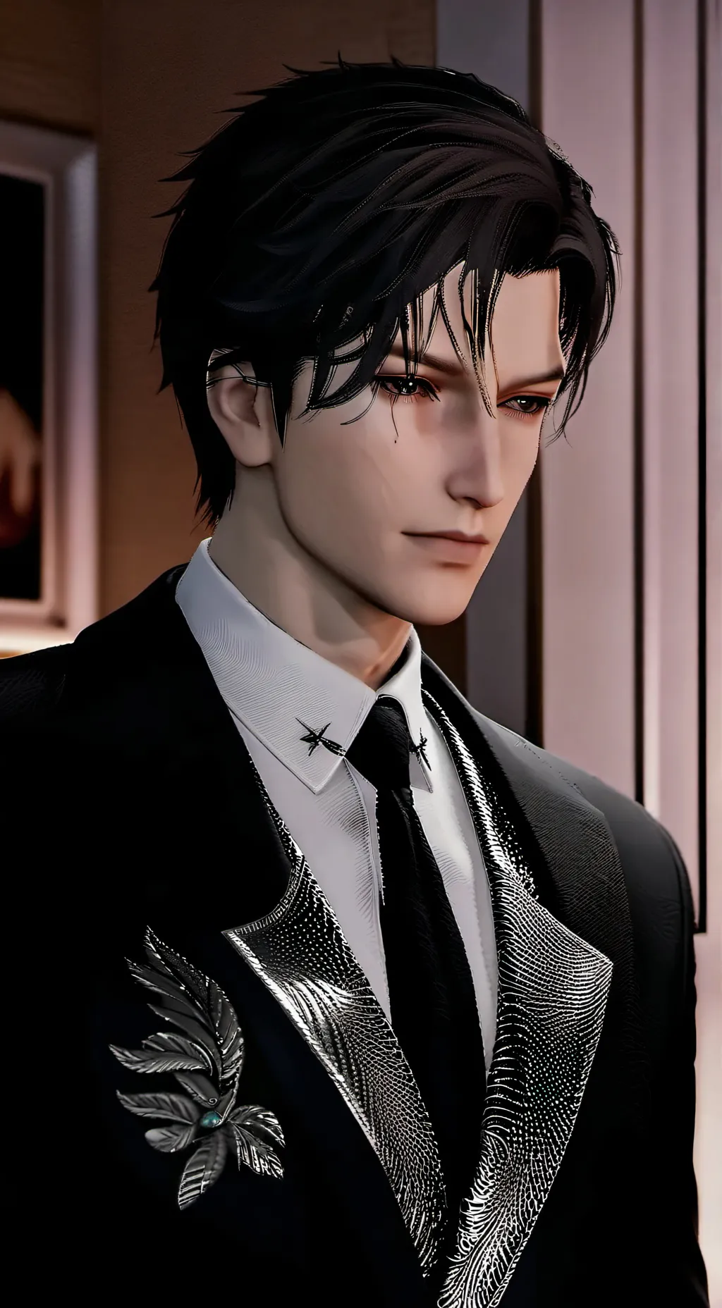 ai character: -Mr shinozuki  background