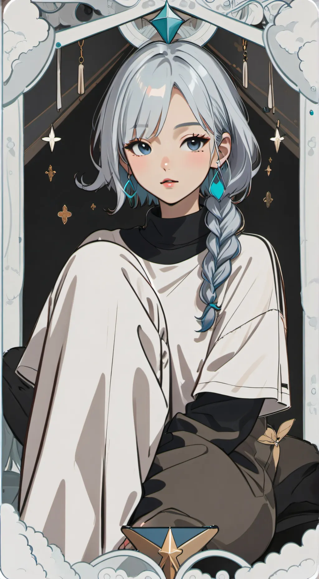 ai character: sleepover background