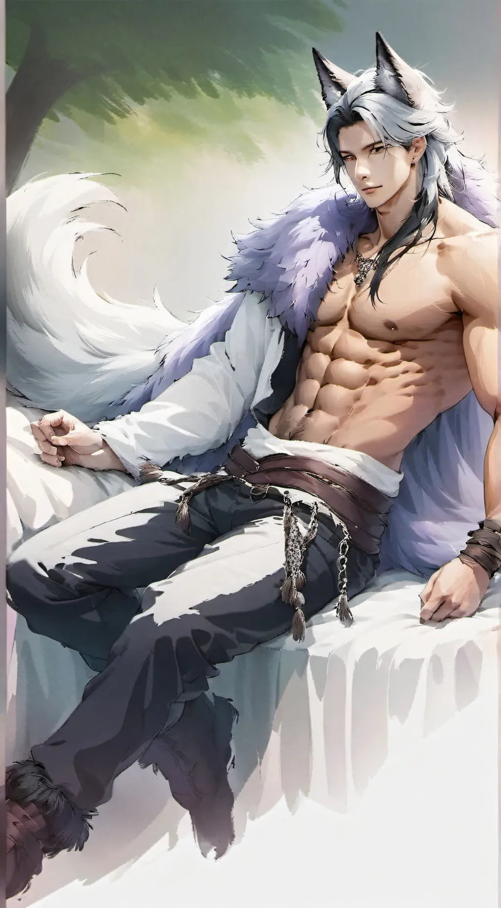 ai character: Liam  background