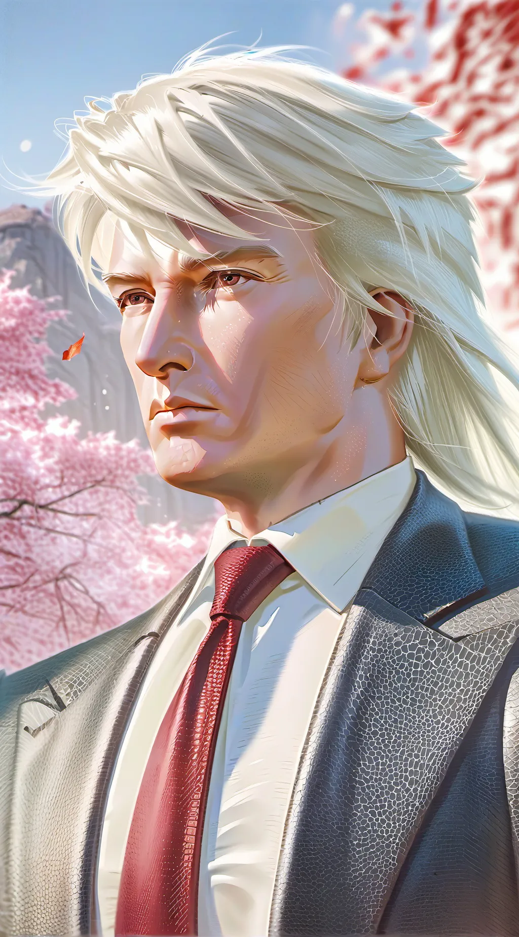 ai character: Donald Trump background