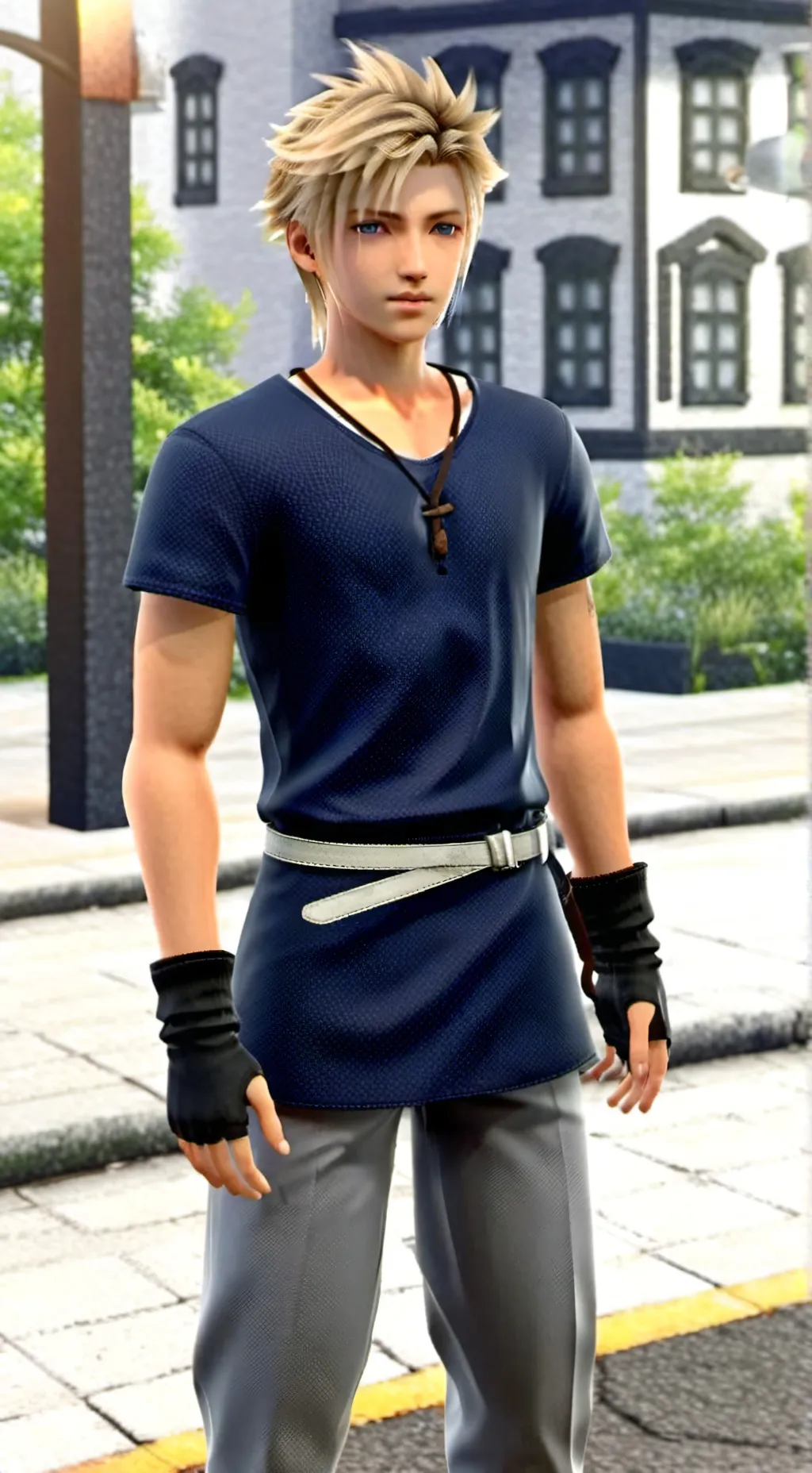 ai character: FF7 universe background