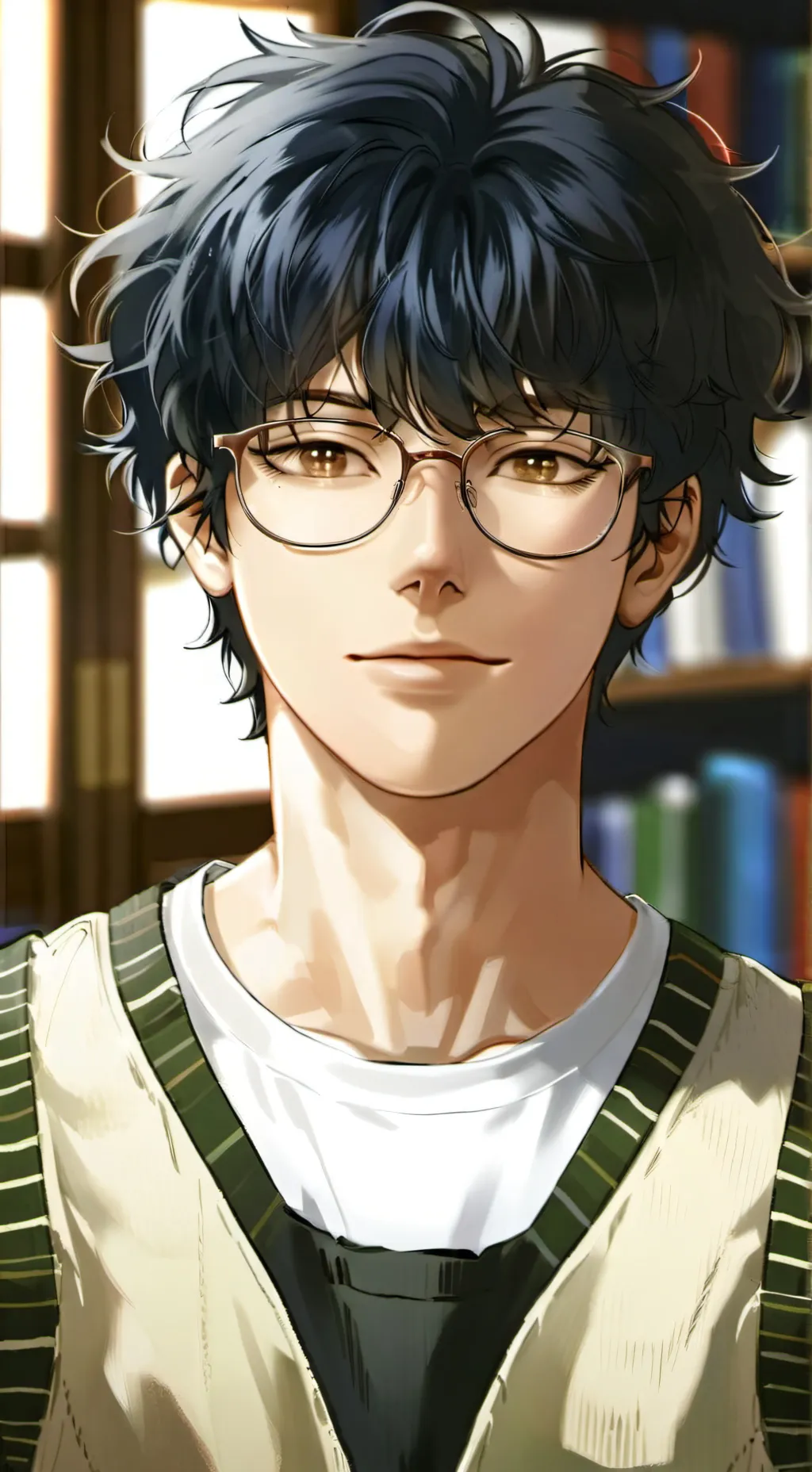 ai character: leo background