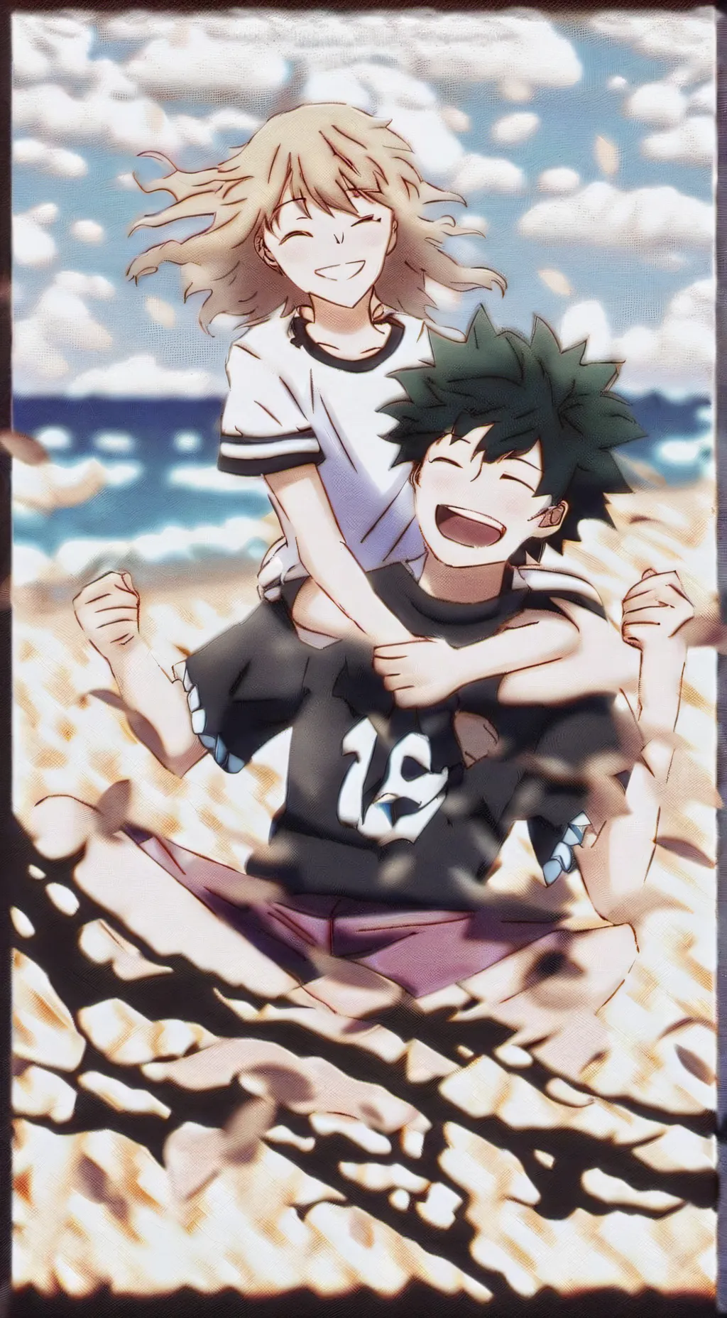 ai character: Izuku midoryia background