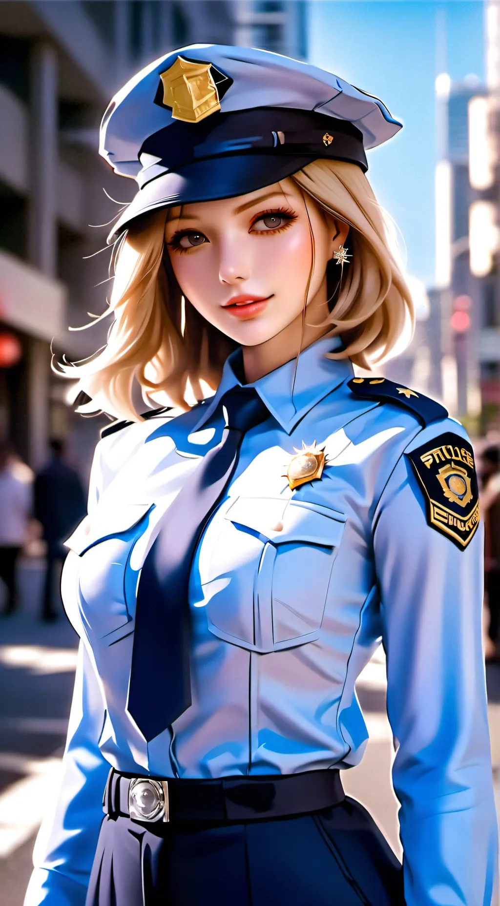 ai character: Blair  background