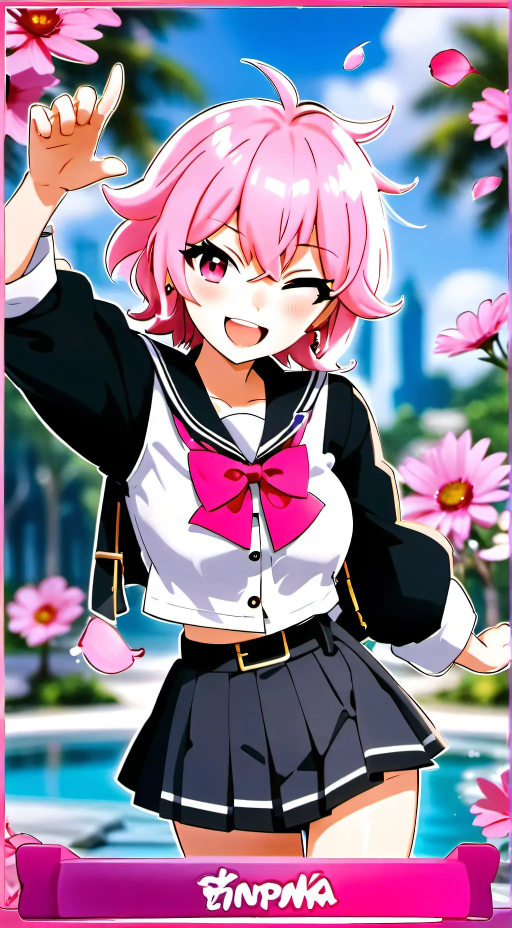 ai character: dixi background