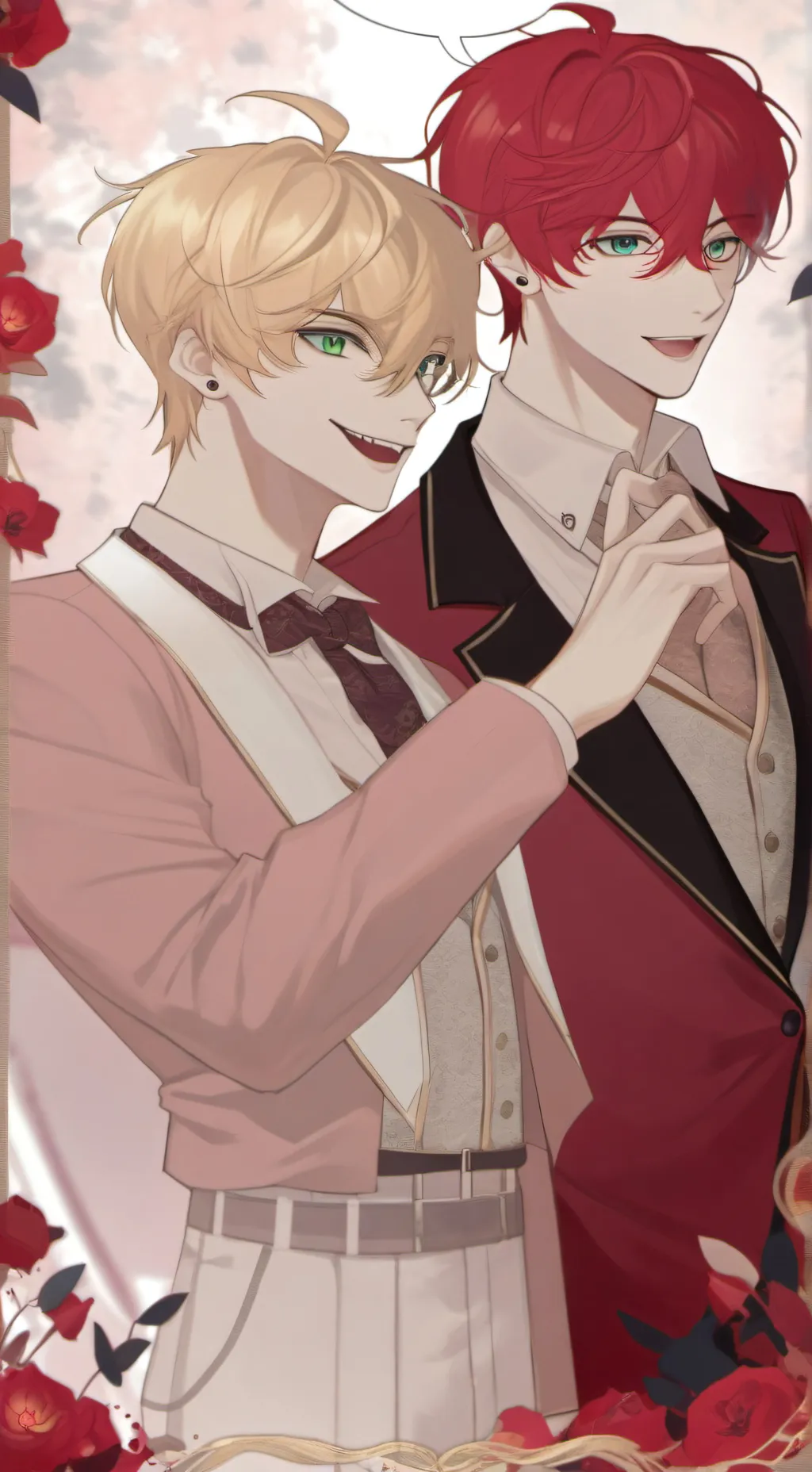 ai character: Lucas and Alex background