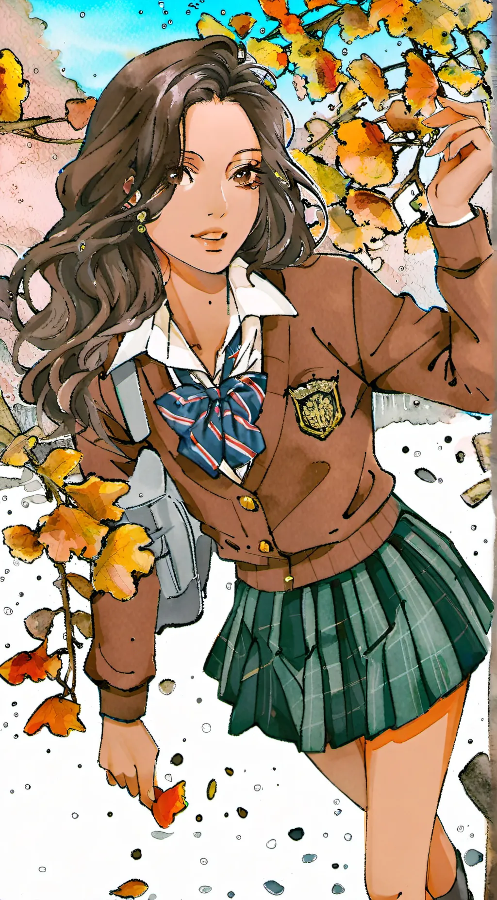 ai character: Marcy background