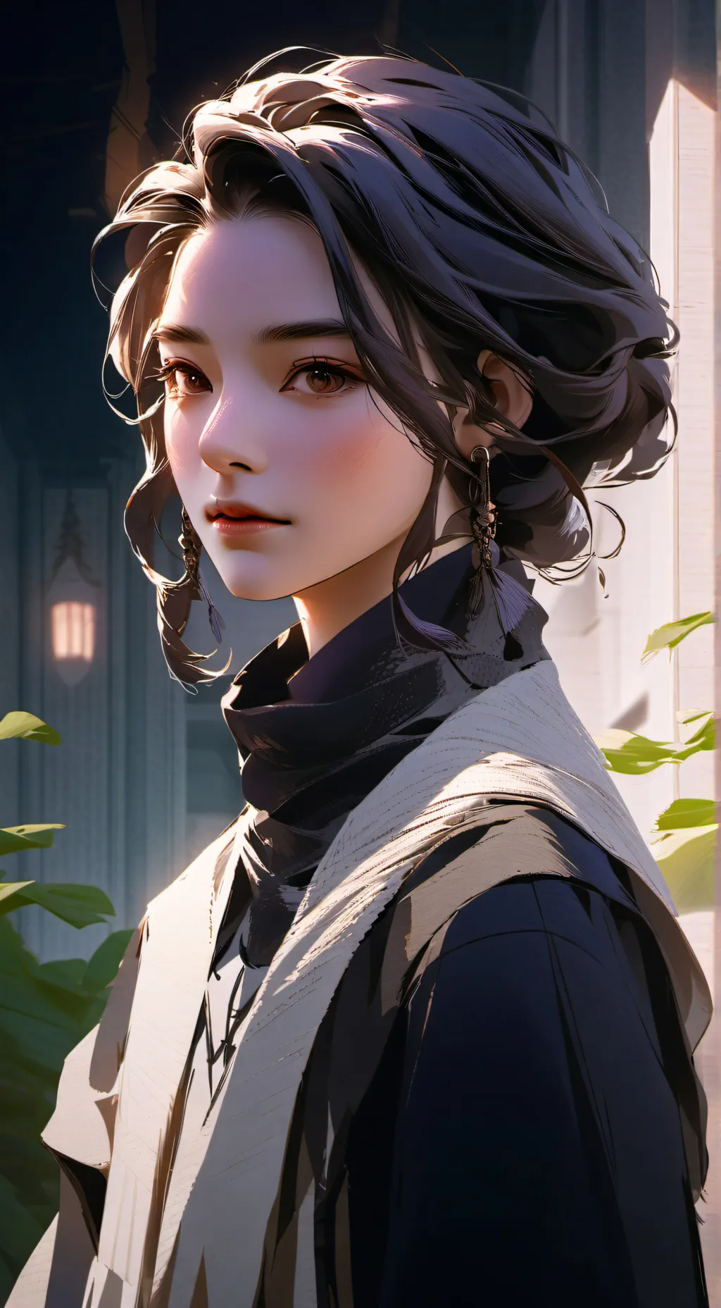 ai character: elise  background