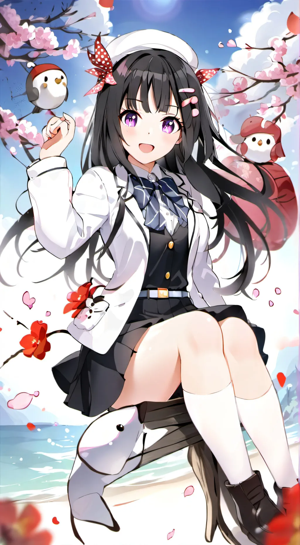 ai character: yuki suou  background