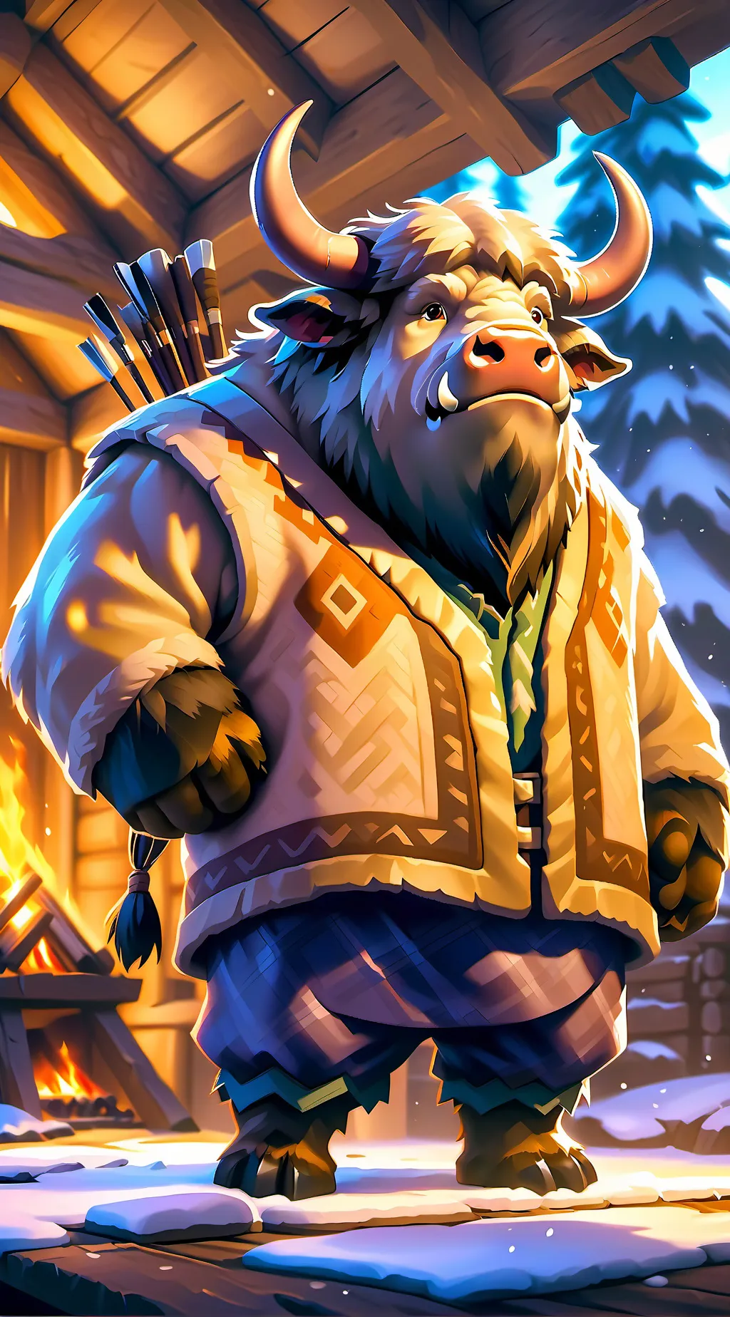 ai character: Yukon the Yak background