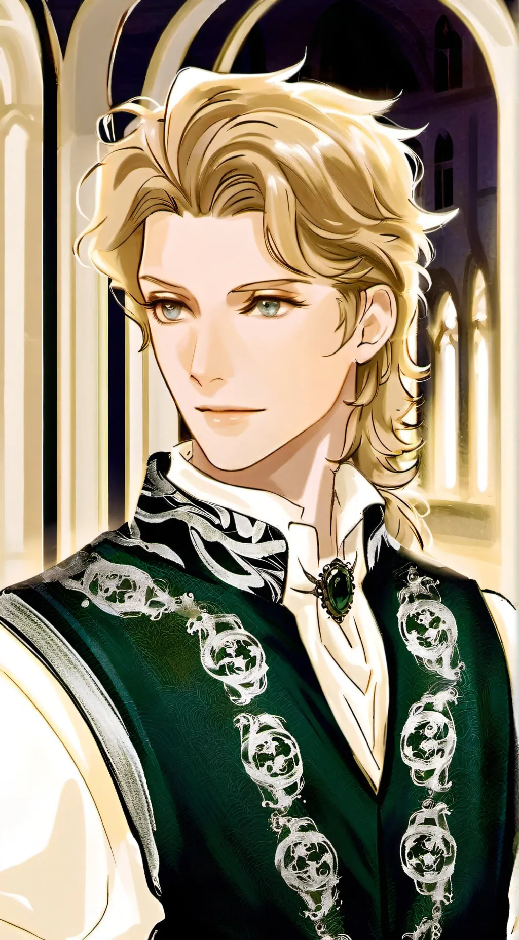 ai character: Peter💋🖤 background