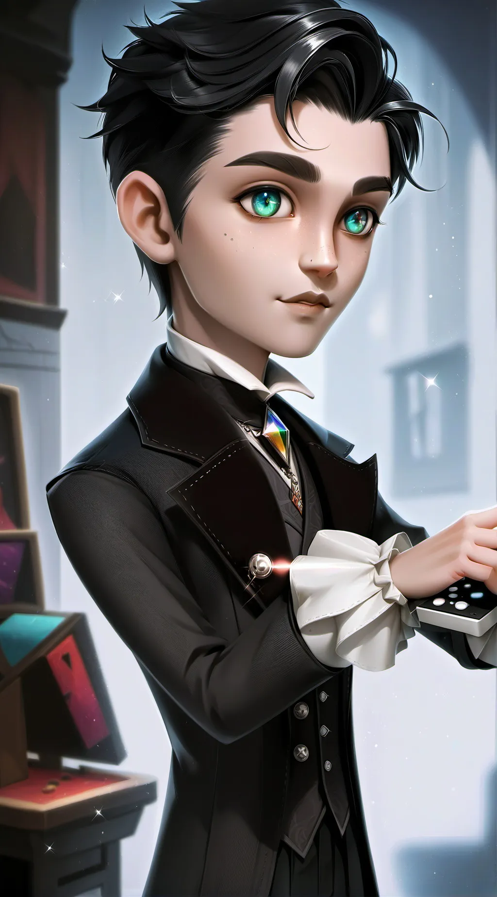 ai character: Zephyr background