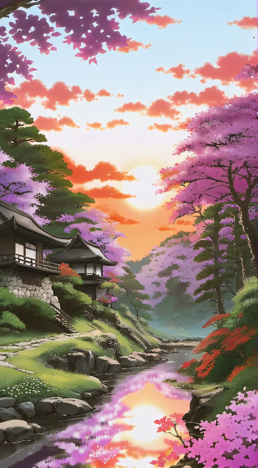 ai character: Twisted ginger background