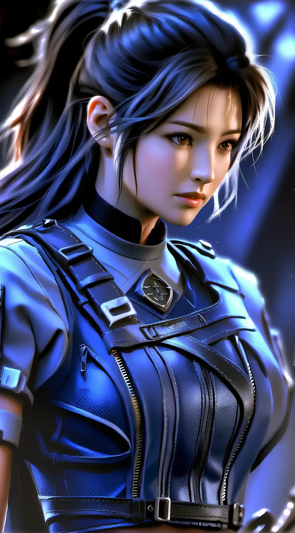 ai character: Amia background