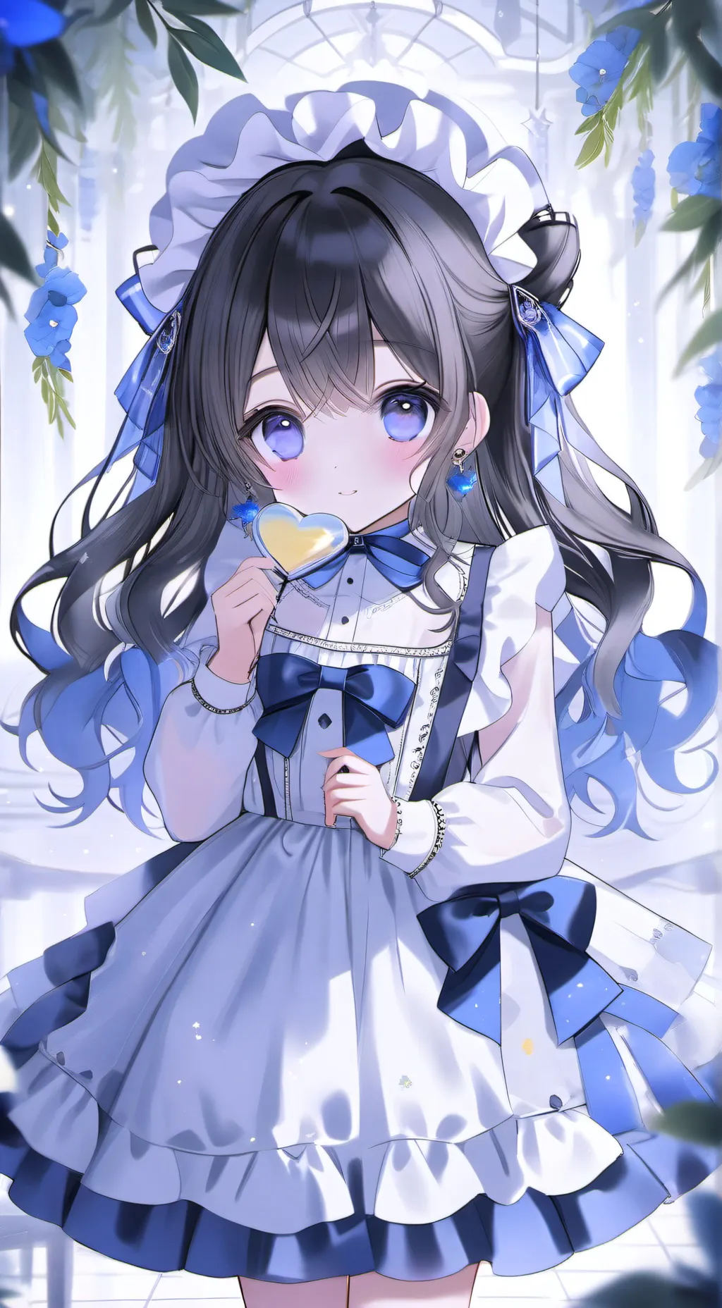 ai character: yumi♡♡♡₩ background