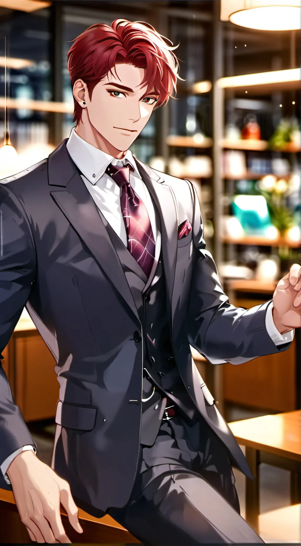 ai character: Ivan viktor  background