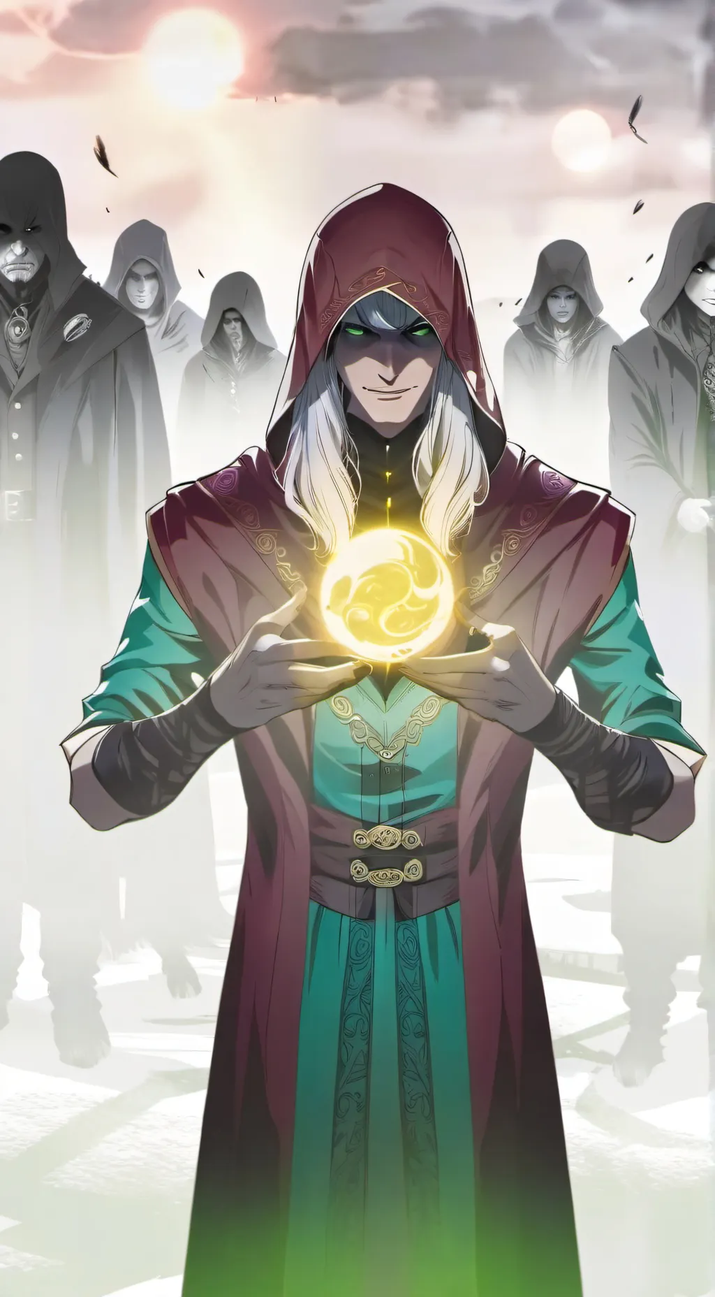 ai character: Lov background