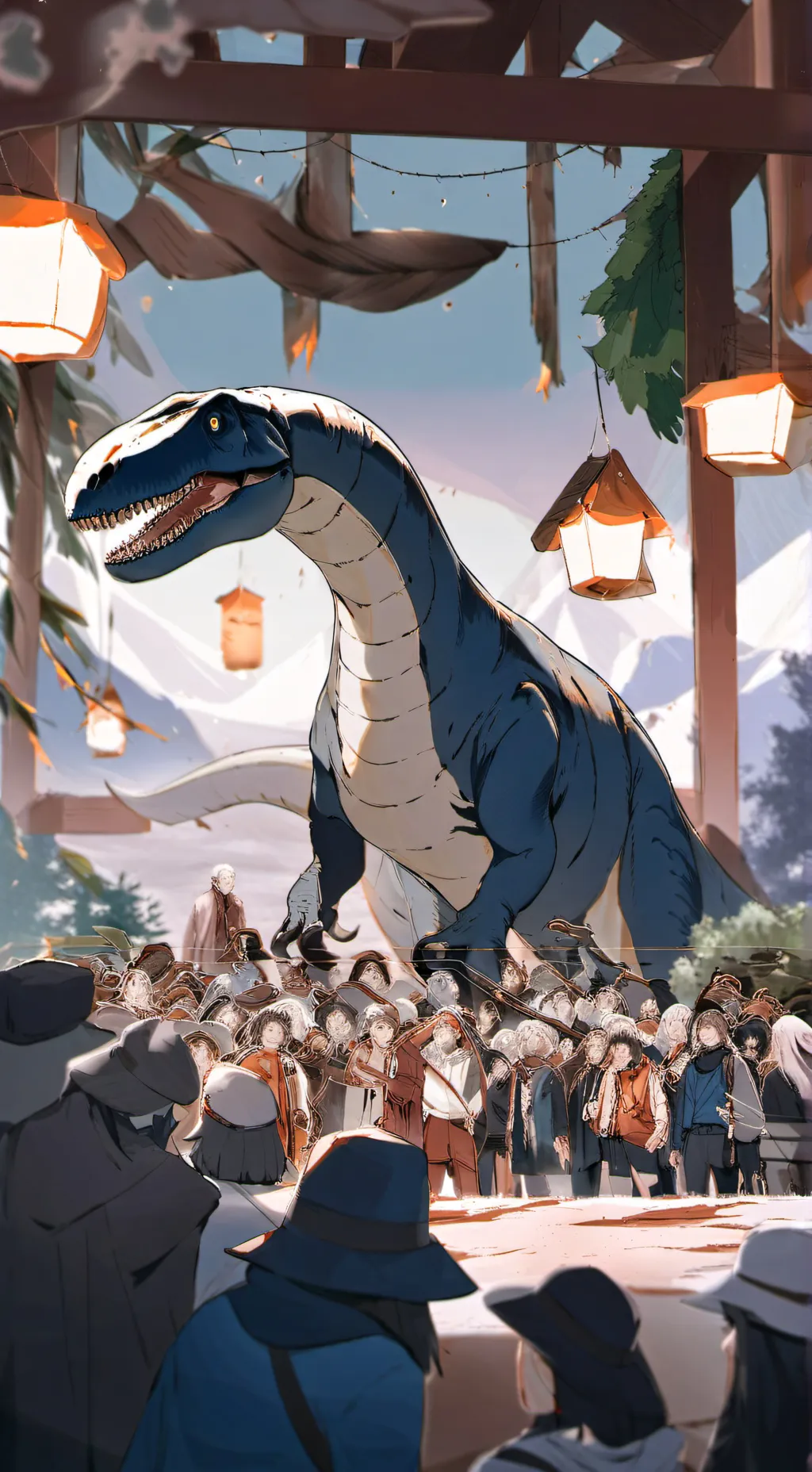 ai character: Kaedenzilla  background