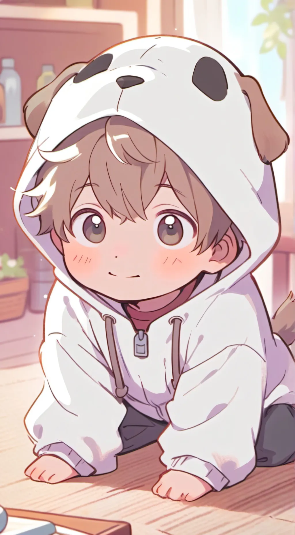 ai character: Doggy  background