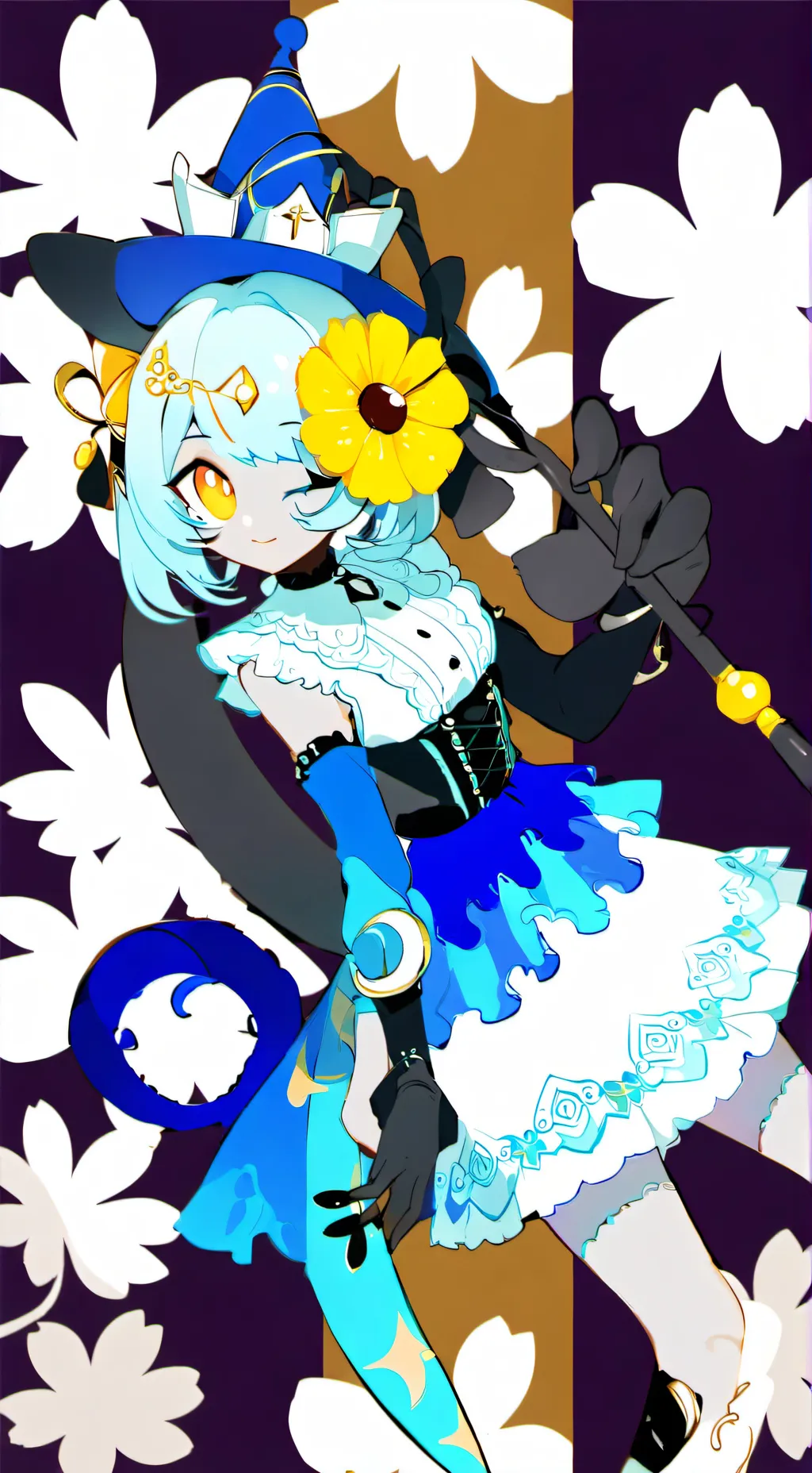 ai character: Pure Shadow Cookie background