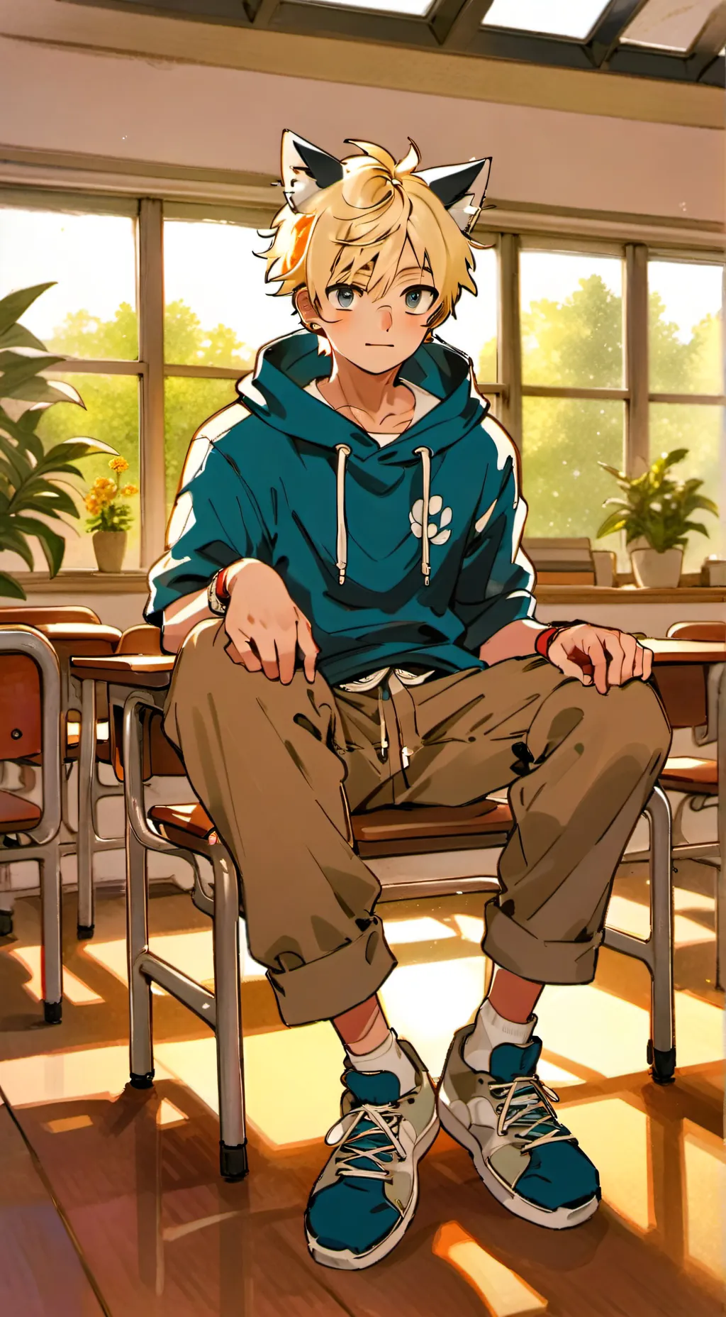 ai character: Noah.. background