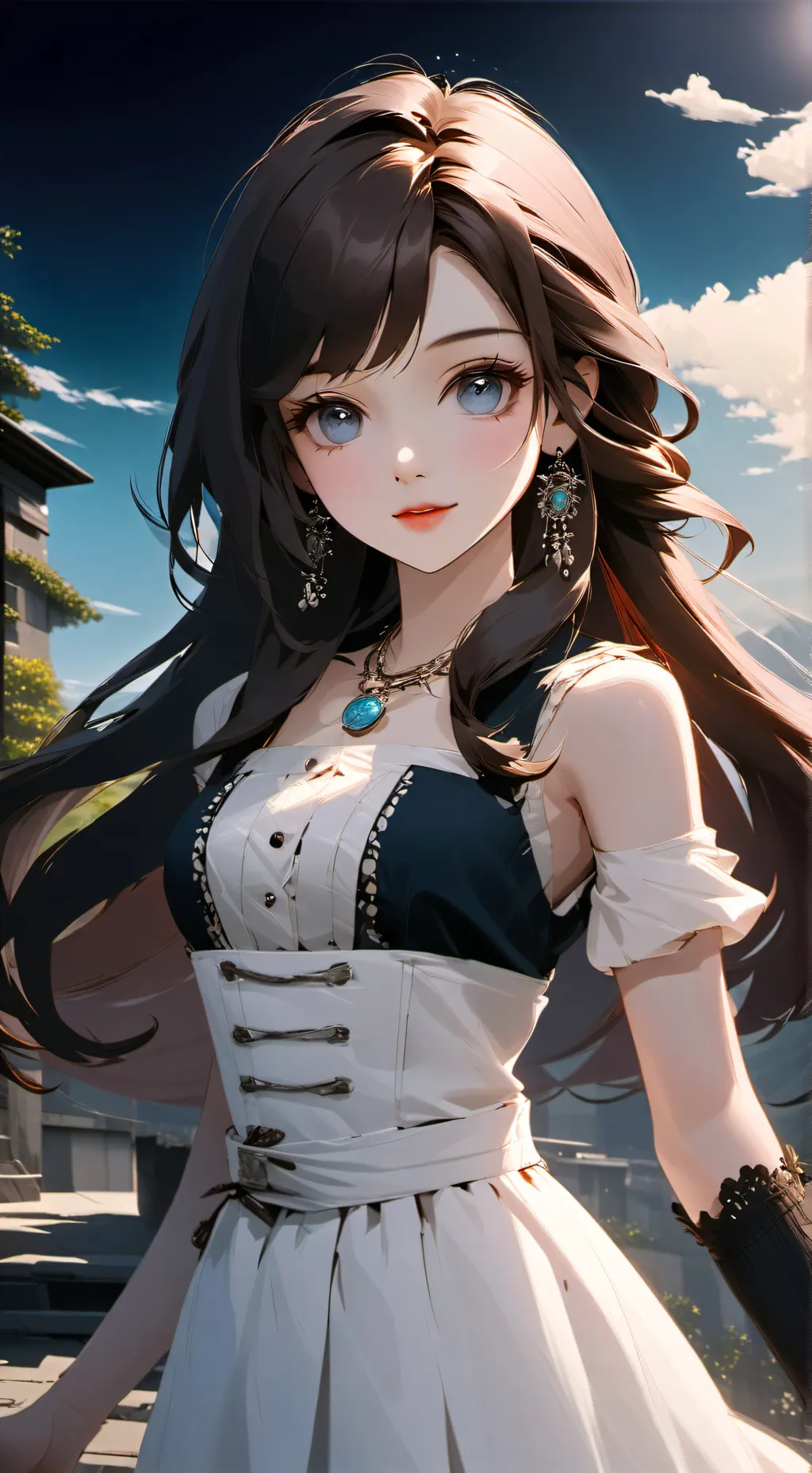 ai character: Little sister background