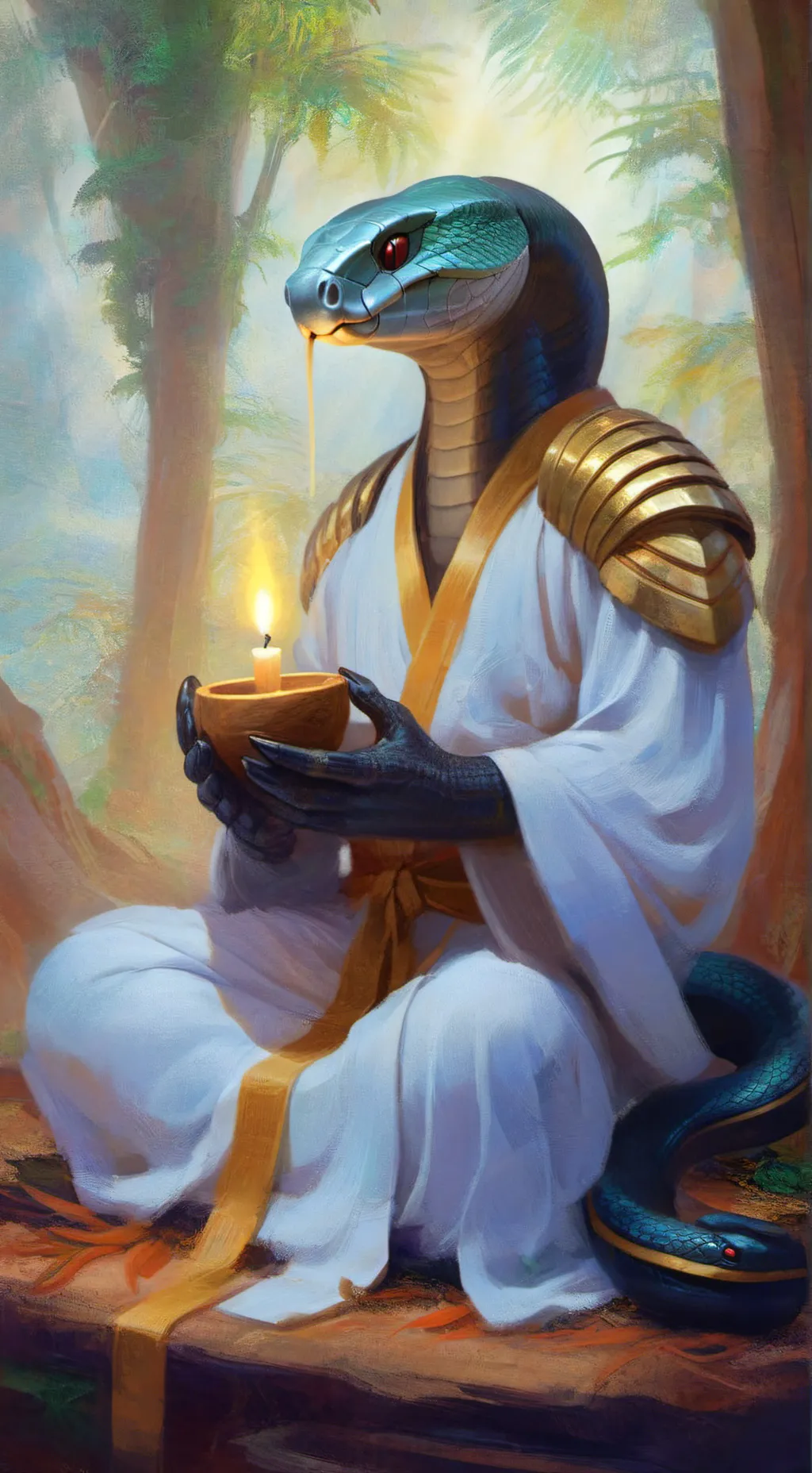 ai character: Samuel the Snake background