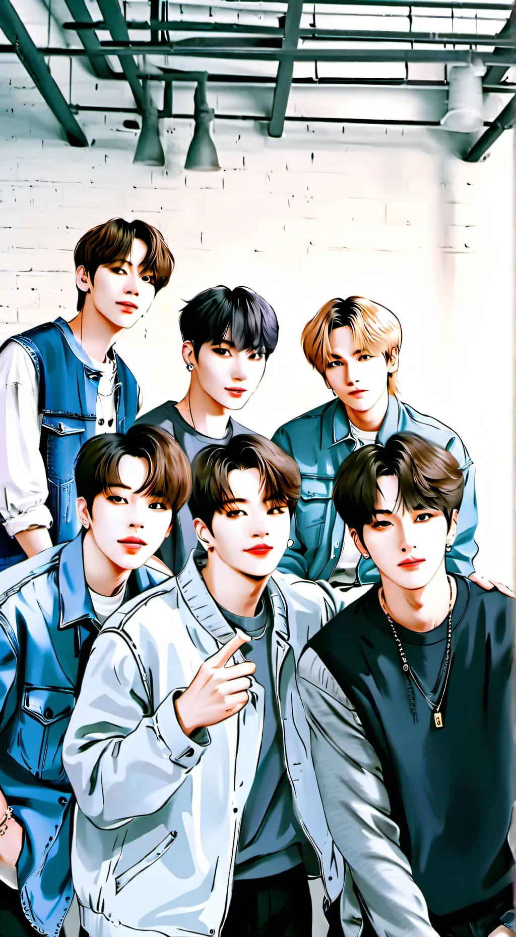 ai character: stray kids background