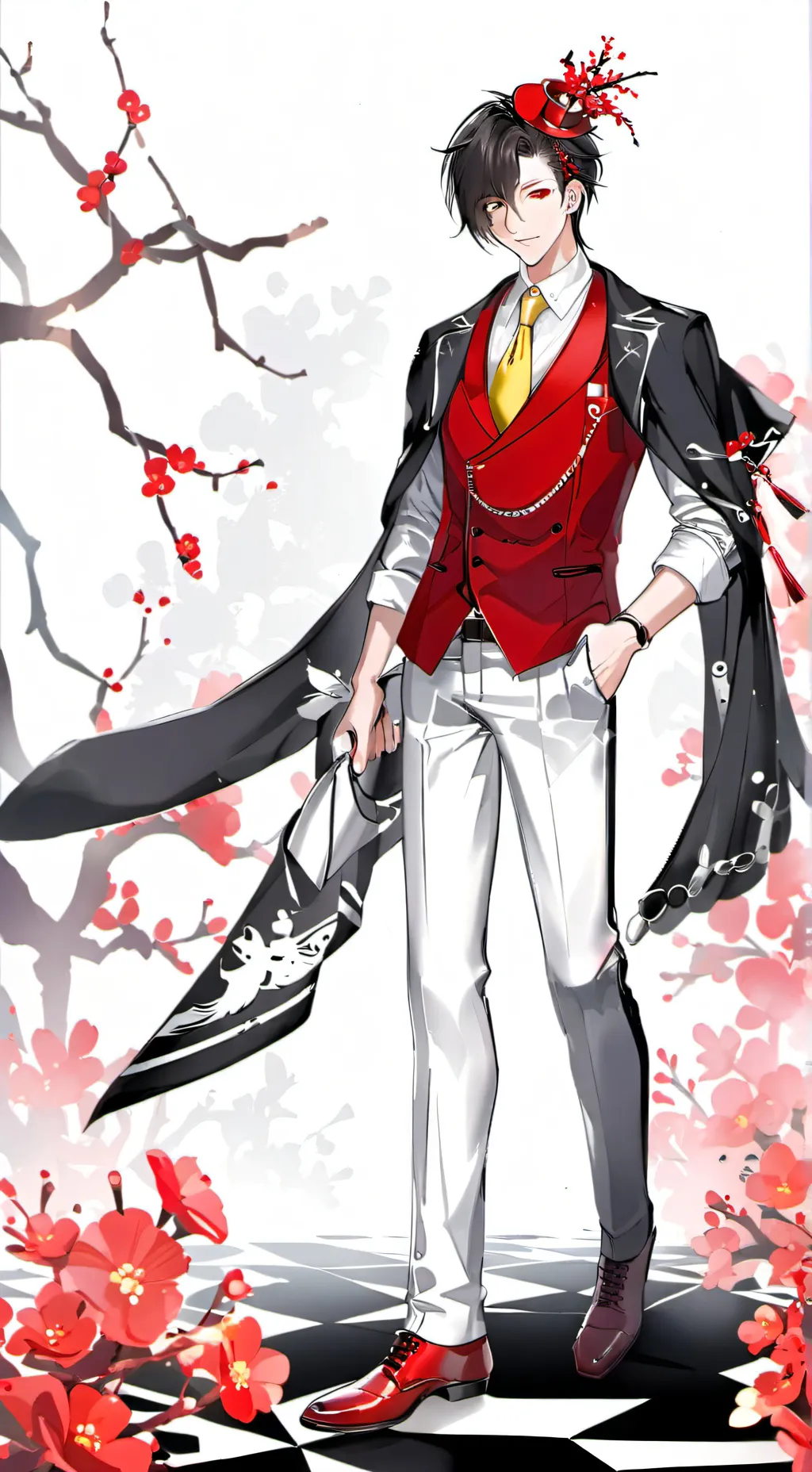 ai character: Sammy x jandel background