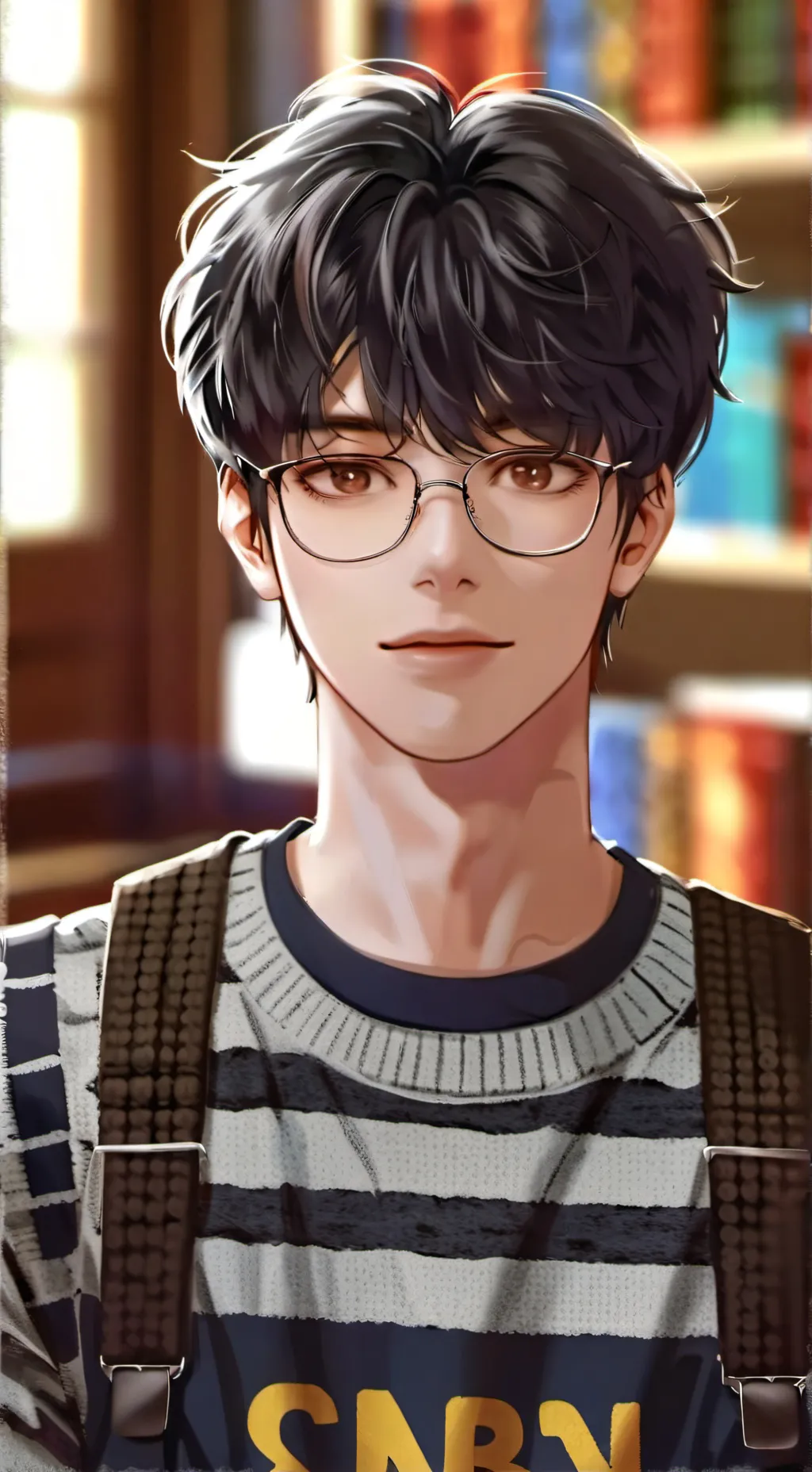 ai character: Arnold background