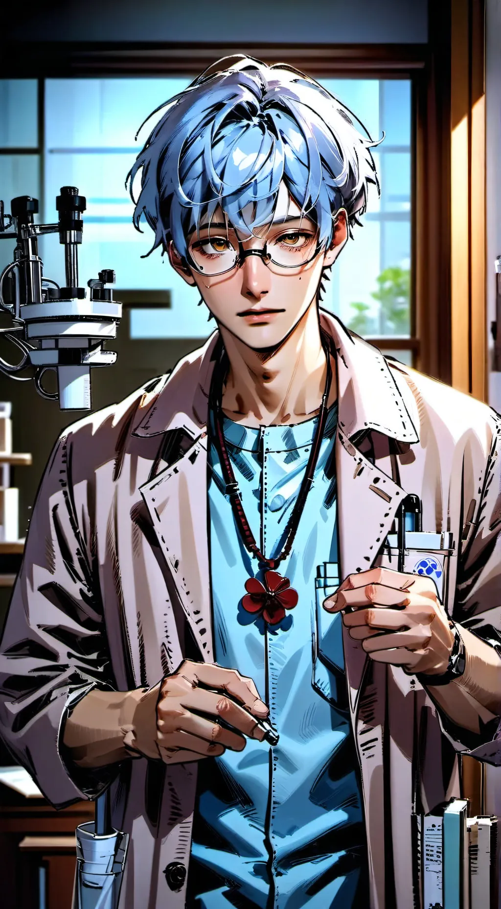 ai character: dad background