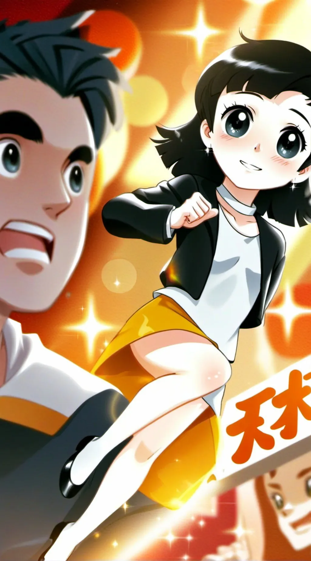 ai character: Astro Boy background