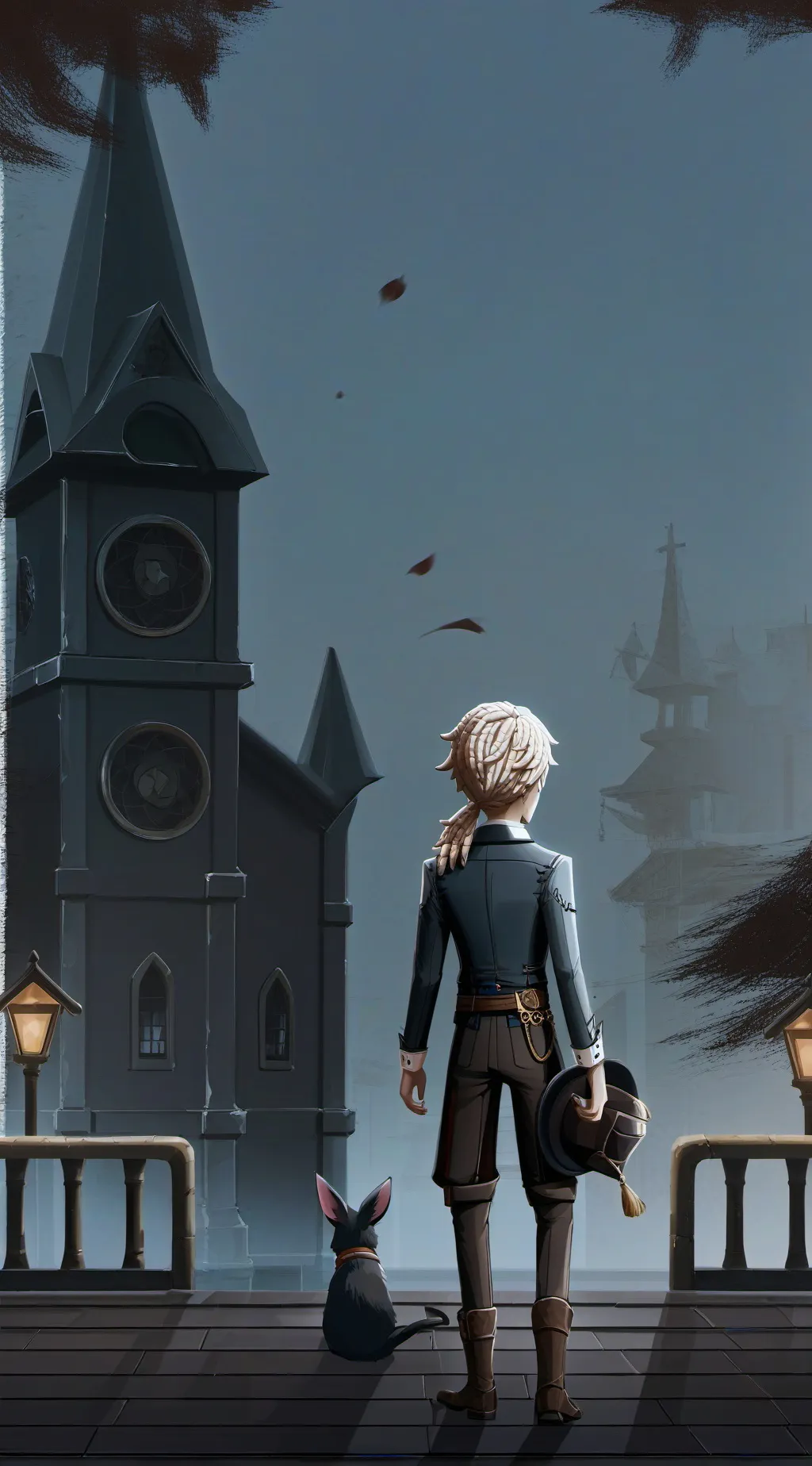 ai character: The thing background