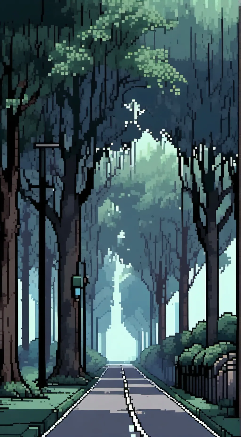 ai character: Month roadtrip 2.0 background