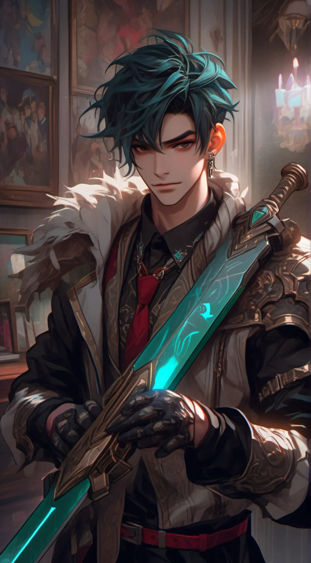 ai character: Zephyr Echo background