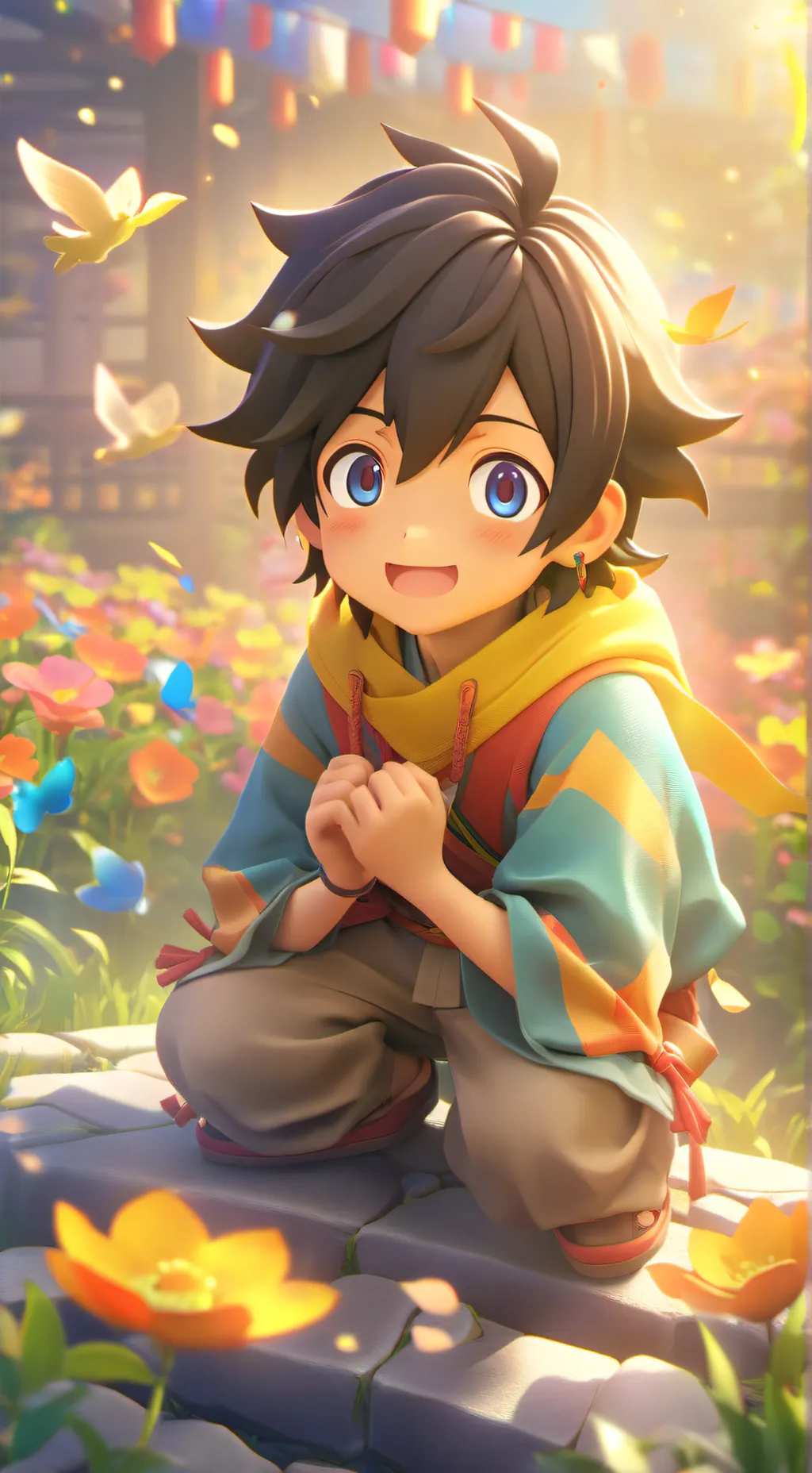 ai character: Shota aizawa background
