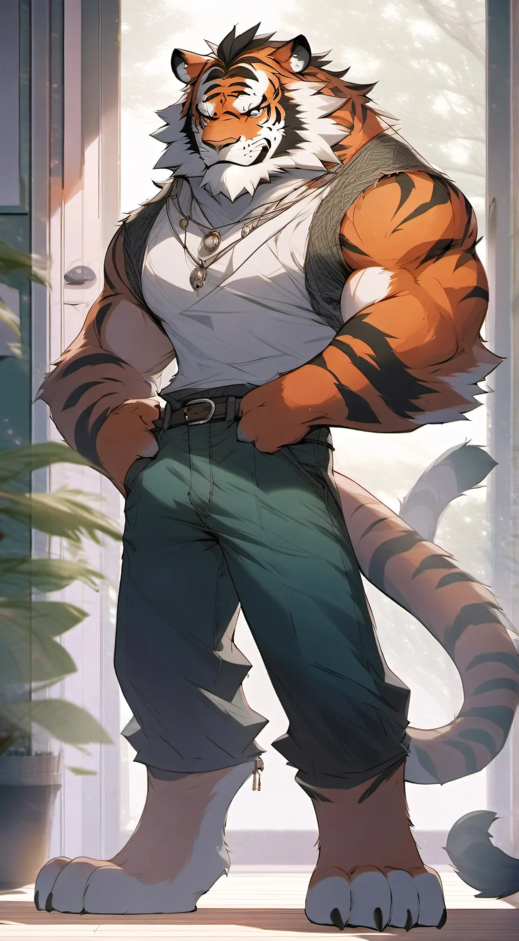 ai character: Ace  background