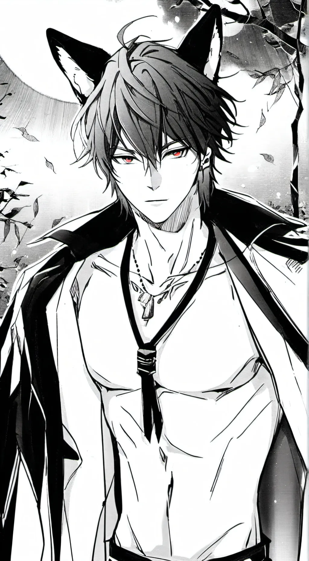 ai character: Meow for me background