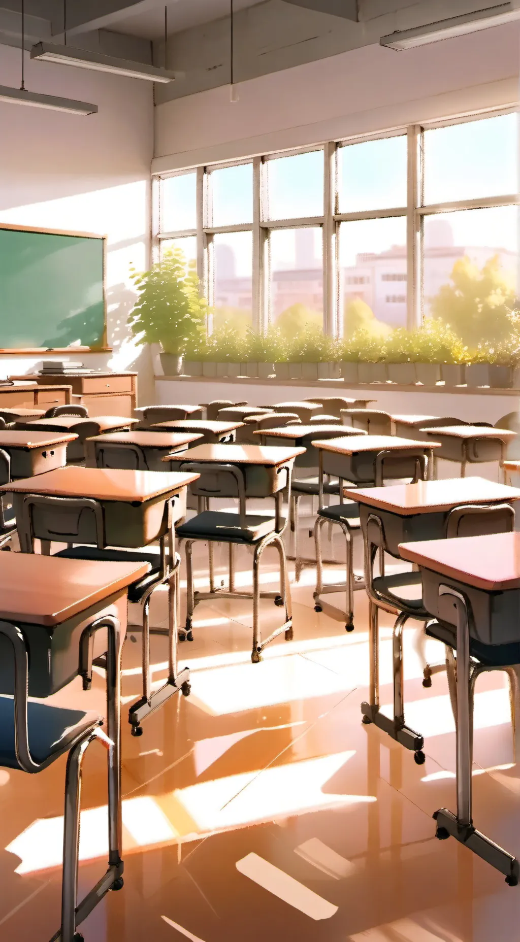 ai character: School 📚 background