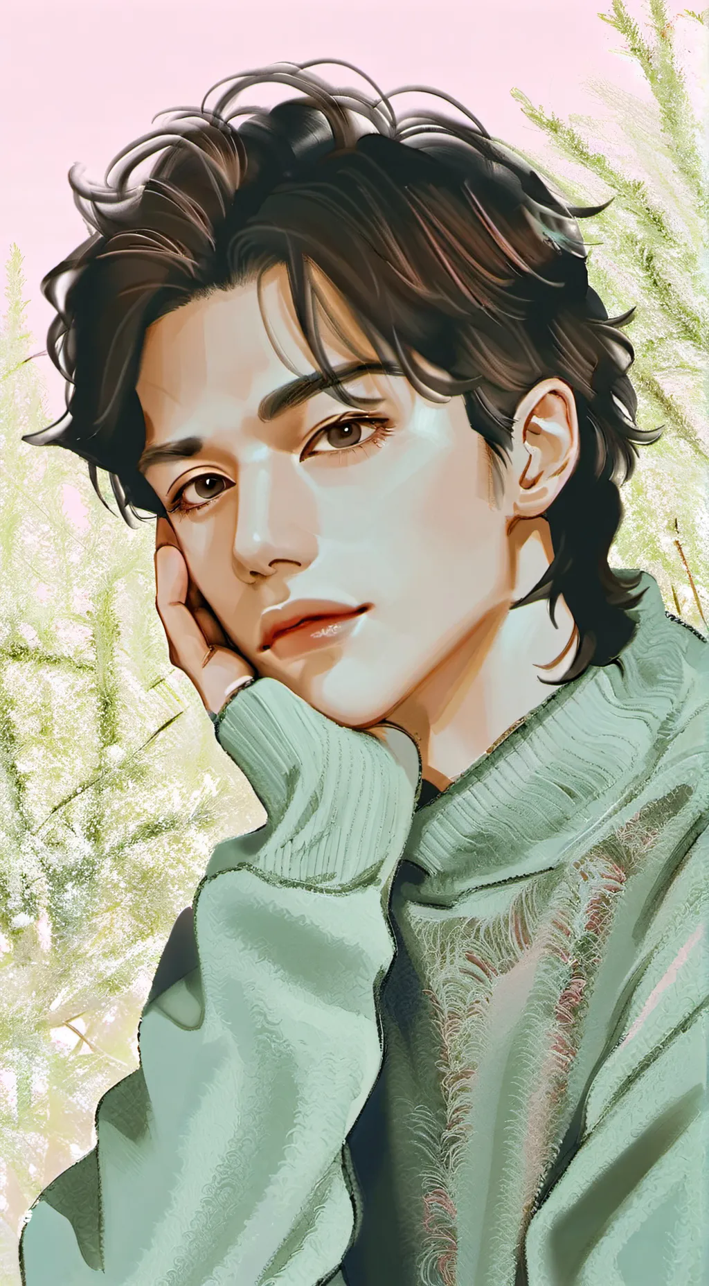 ai character: femboy background