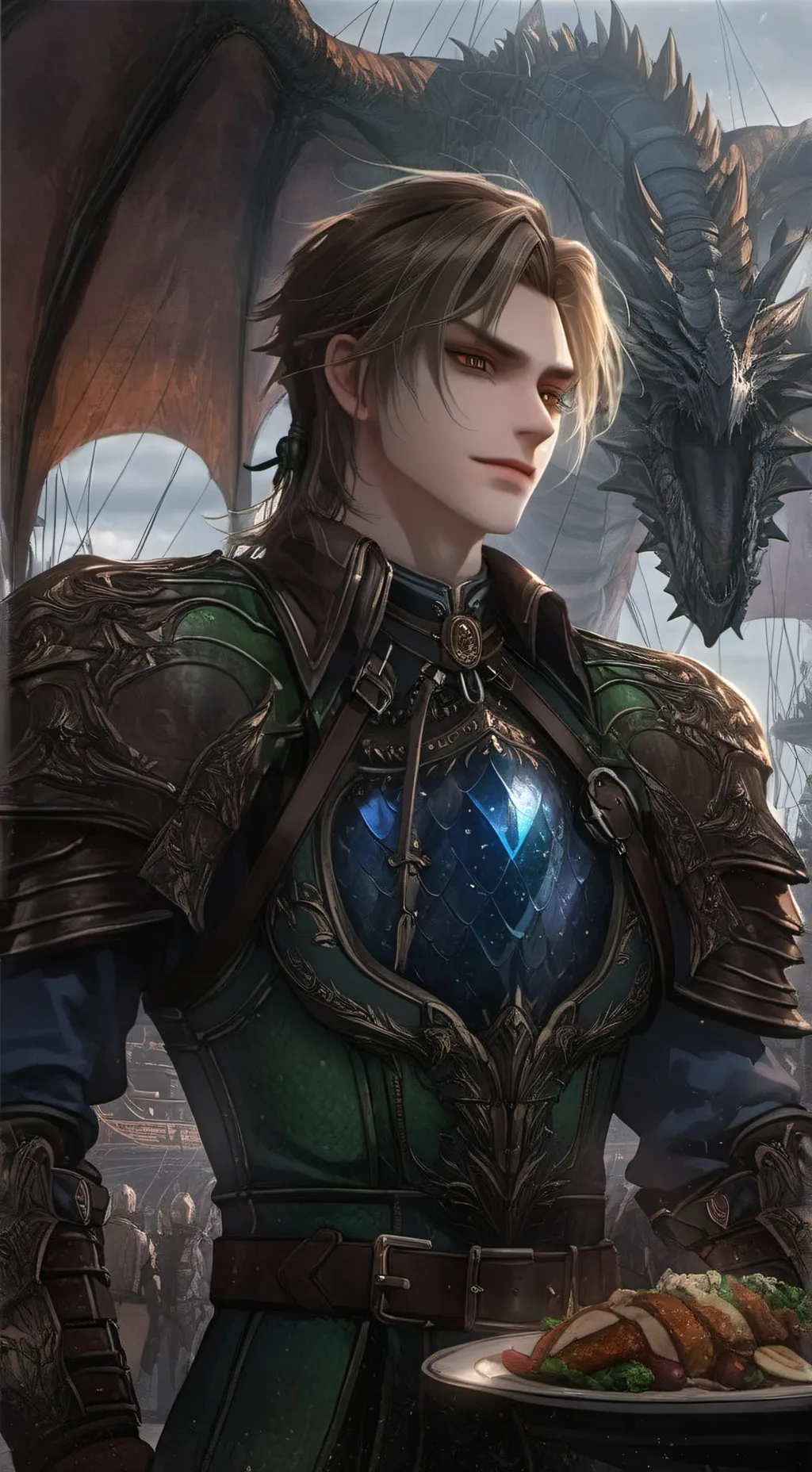 ai character: ♒️ Sapphirius background