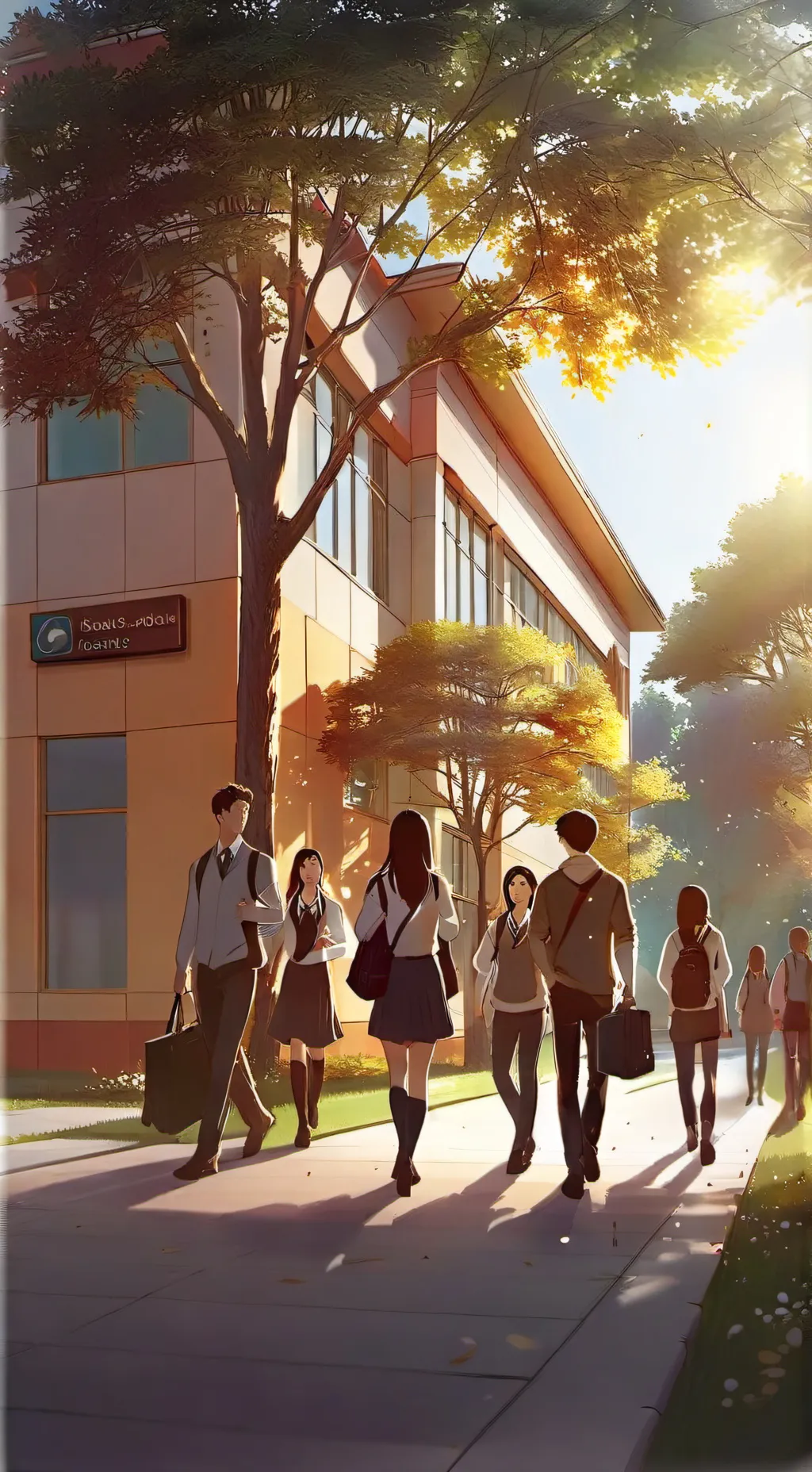 ai character: School for Mutants background