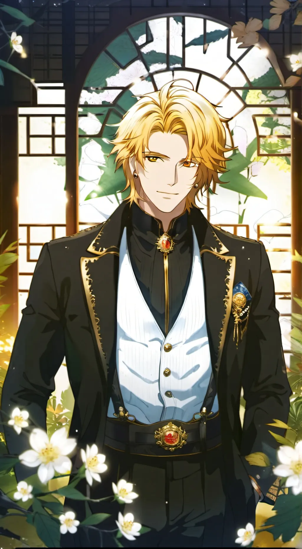 ai character: Golden Ken background