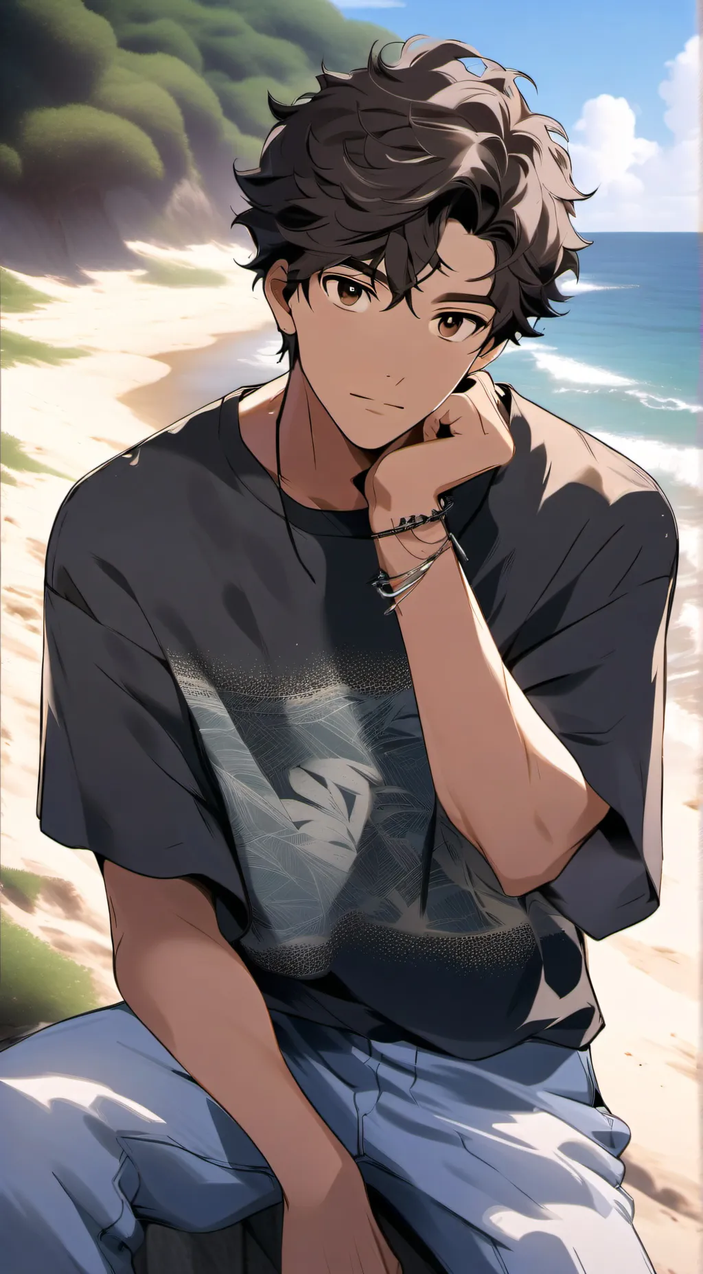 ai character: Dawson background